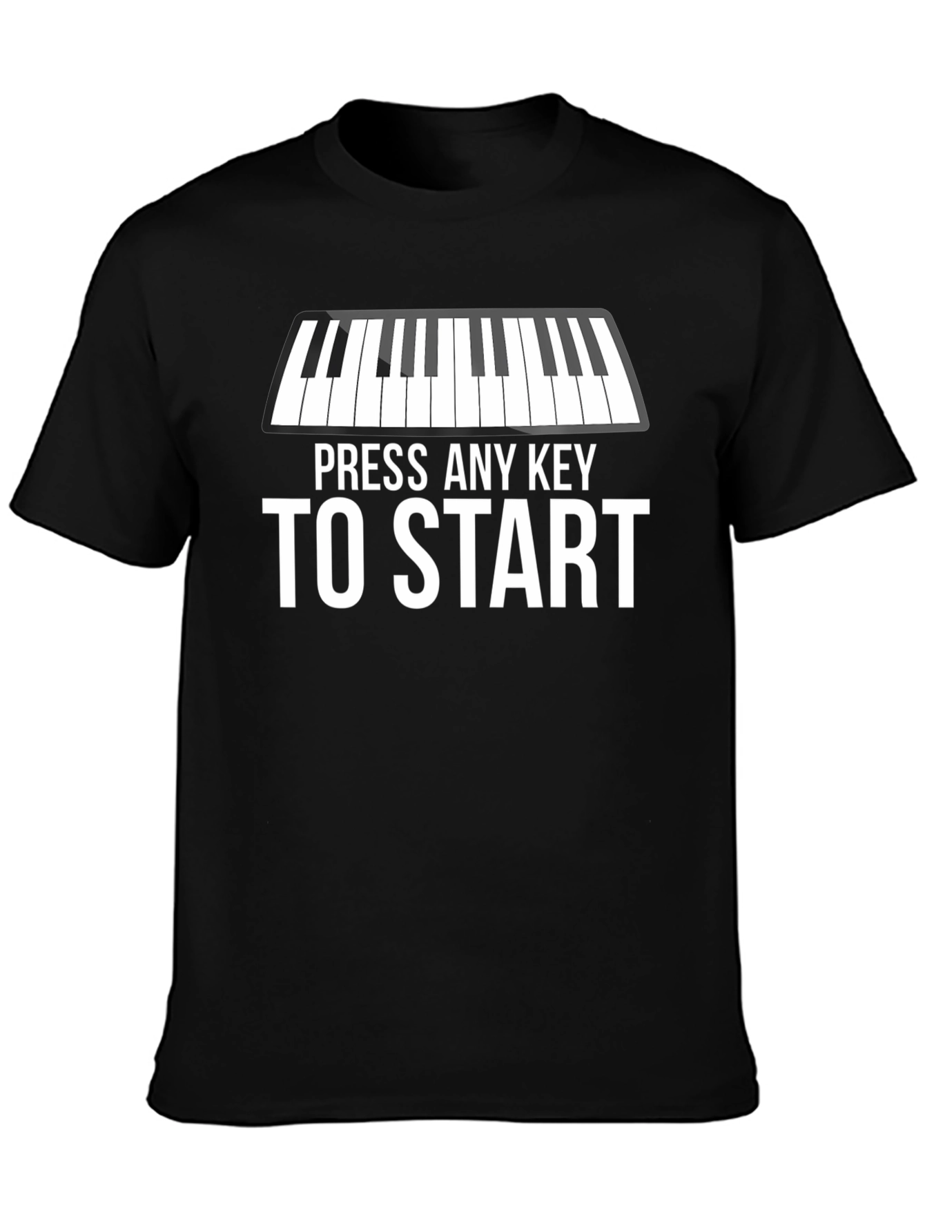 Press Any Key to Start Graphic T-Shirt