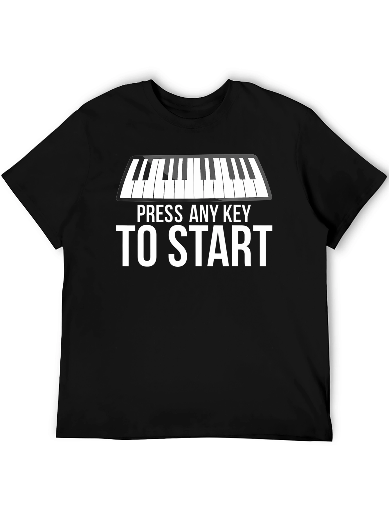 Press Any Key to Start Graphic T-Shirt