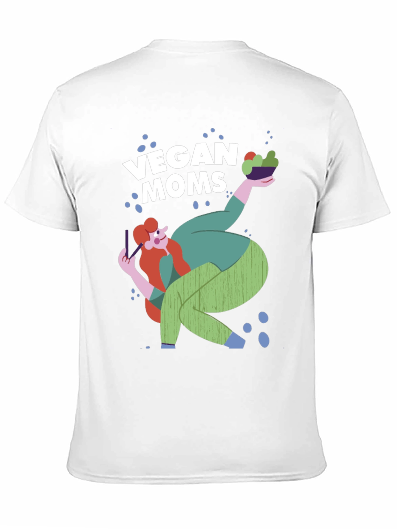 Vegan Moms Graphic T-Shirt - Black