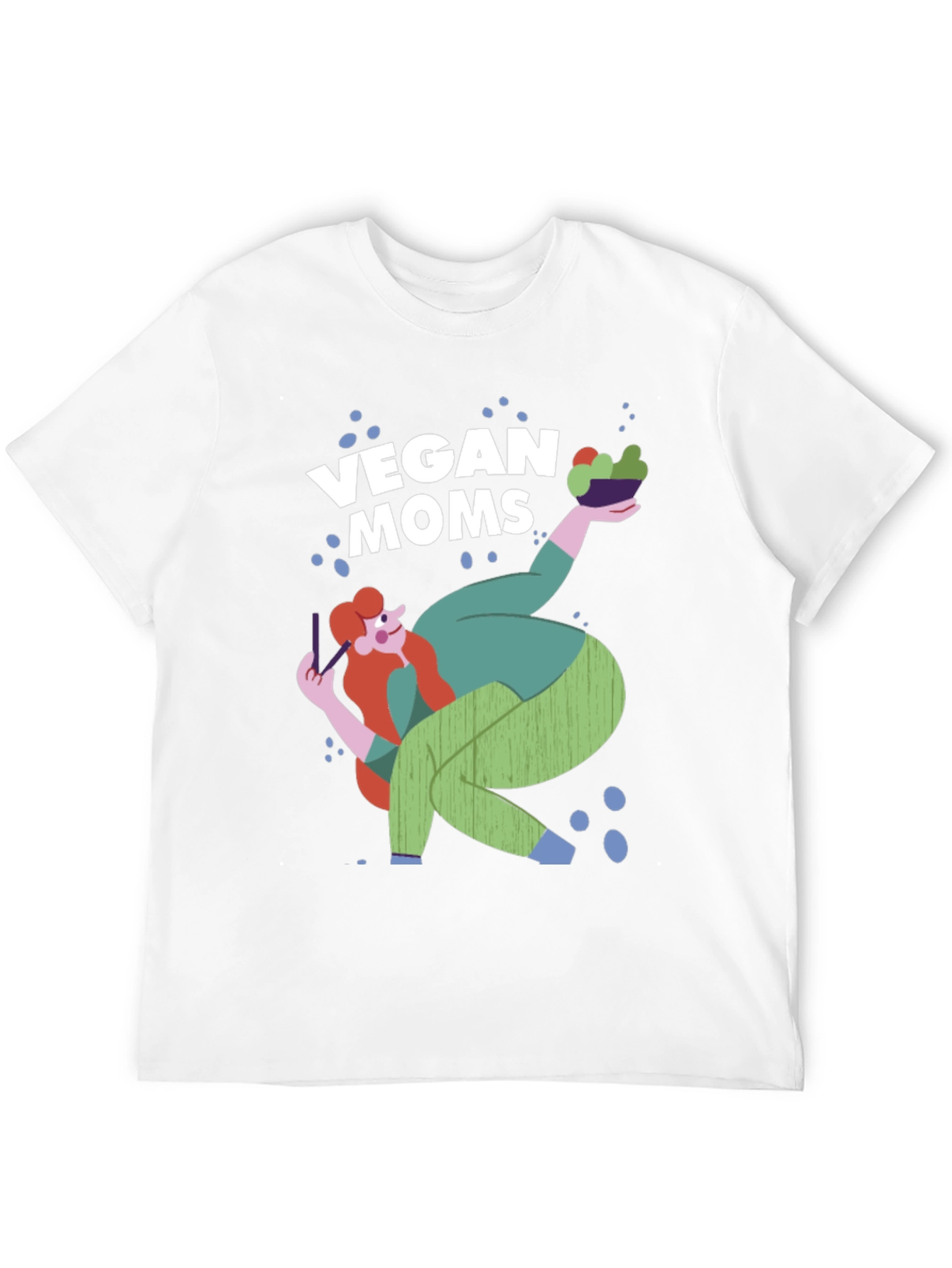 Vegan Moms Graphic T-Shirt - Black