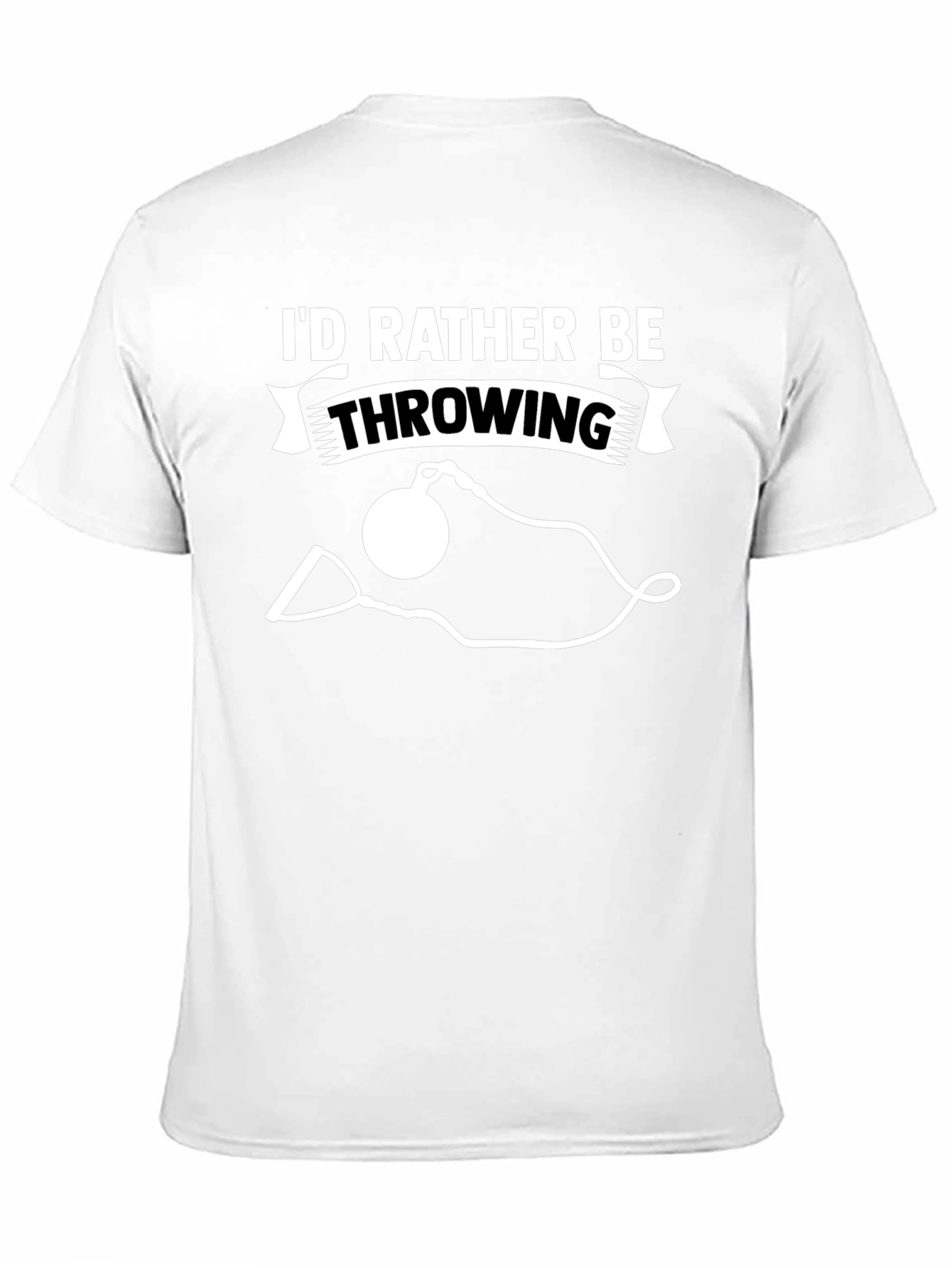 Throwing Shot Put Graphic T-Shirt