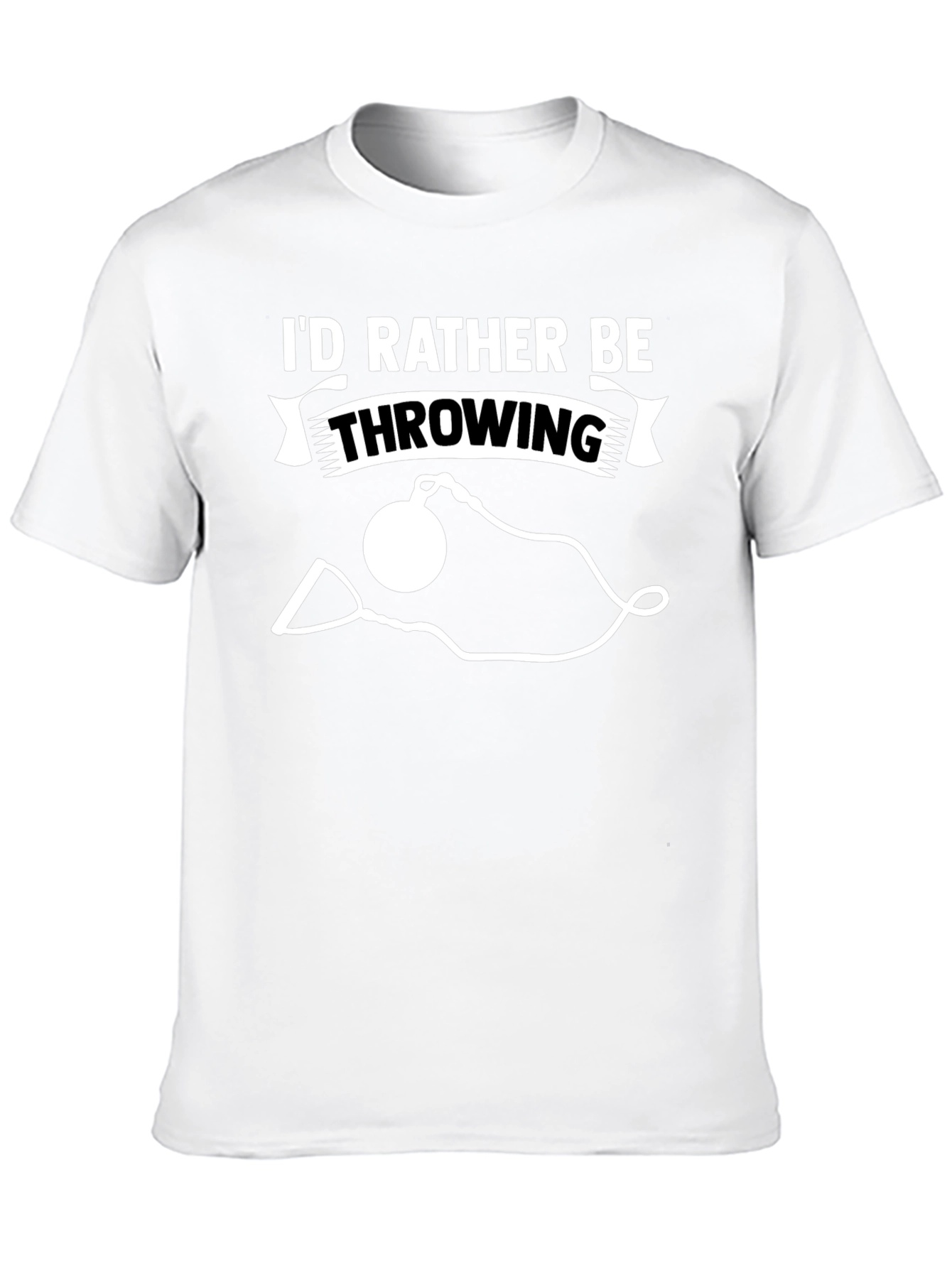 Throwing Shot Put Graphic T-Shirt