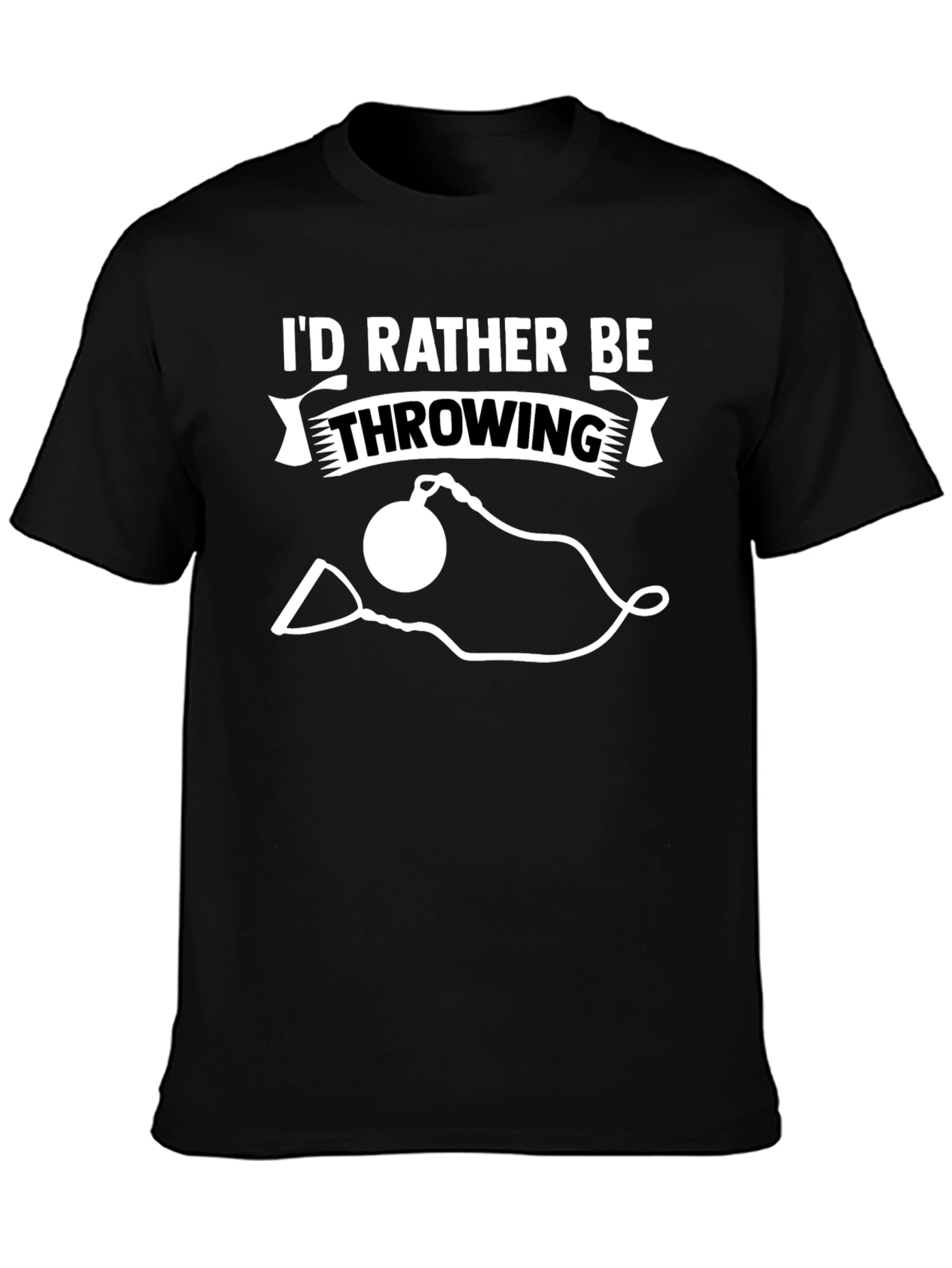 Throwing Shot Put Graphic T-Shirt