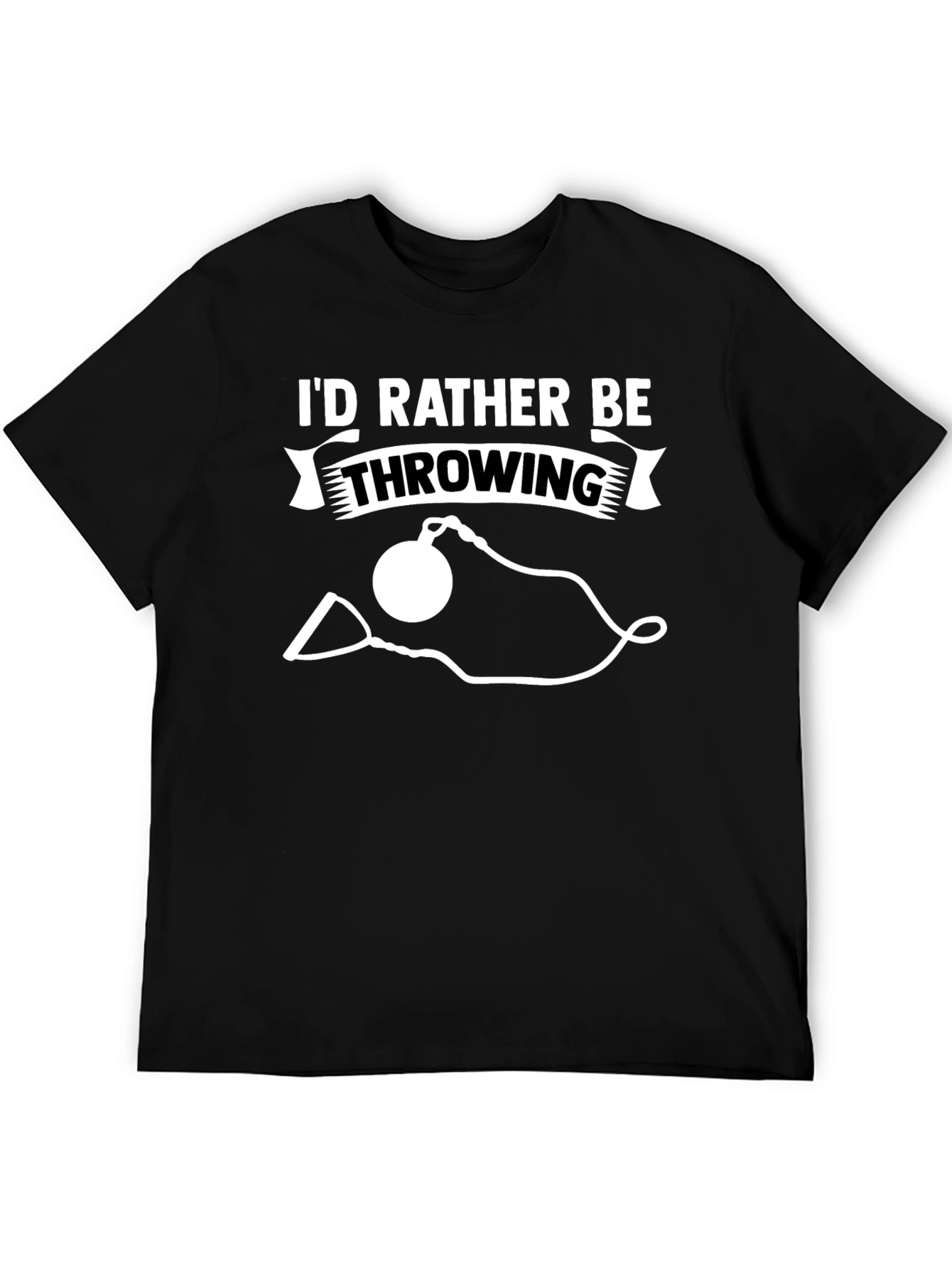 Throwing Shot Put Graphic T-Shirt