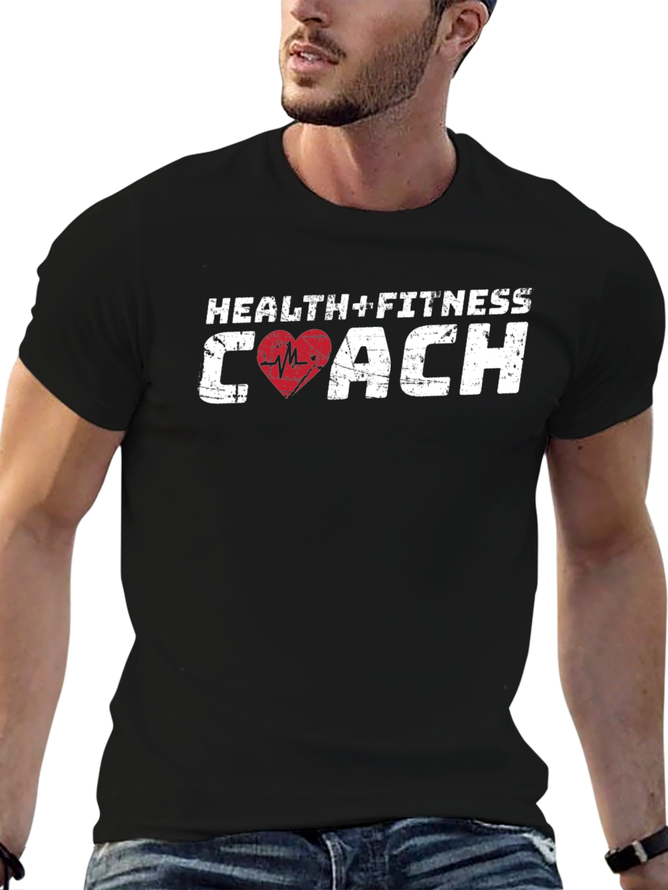 Health & Fitness Coach Graphic T-Shirt