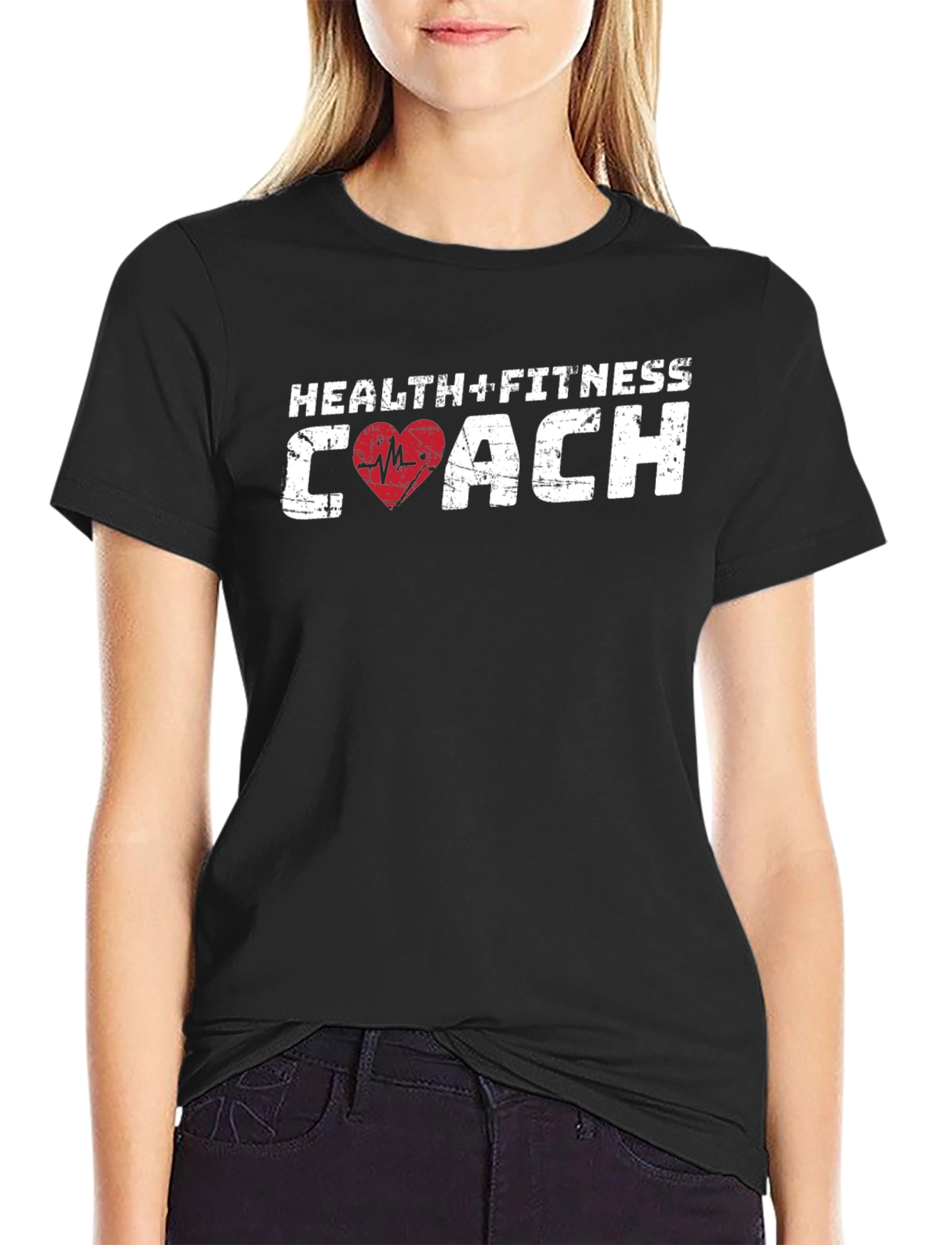 Health & Fitness Coach Graphic T-Shirt