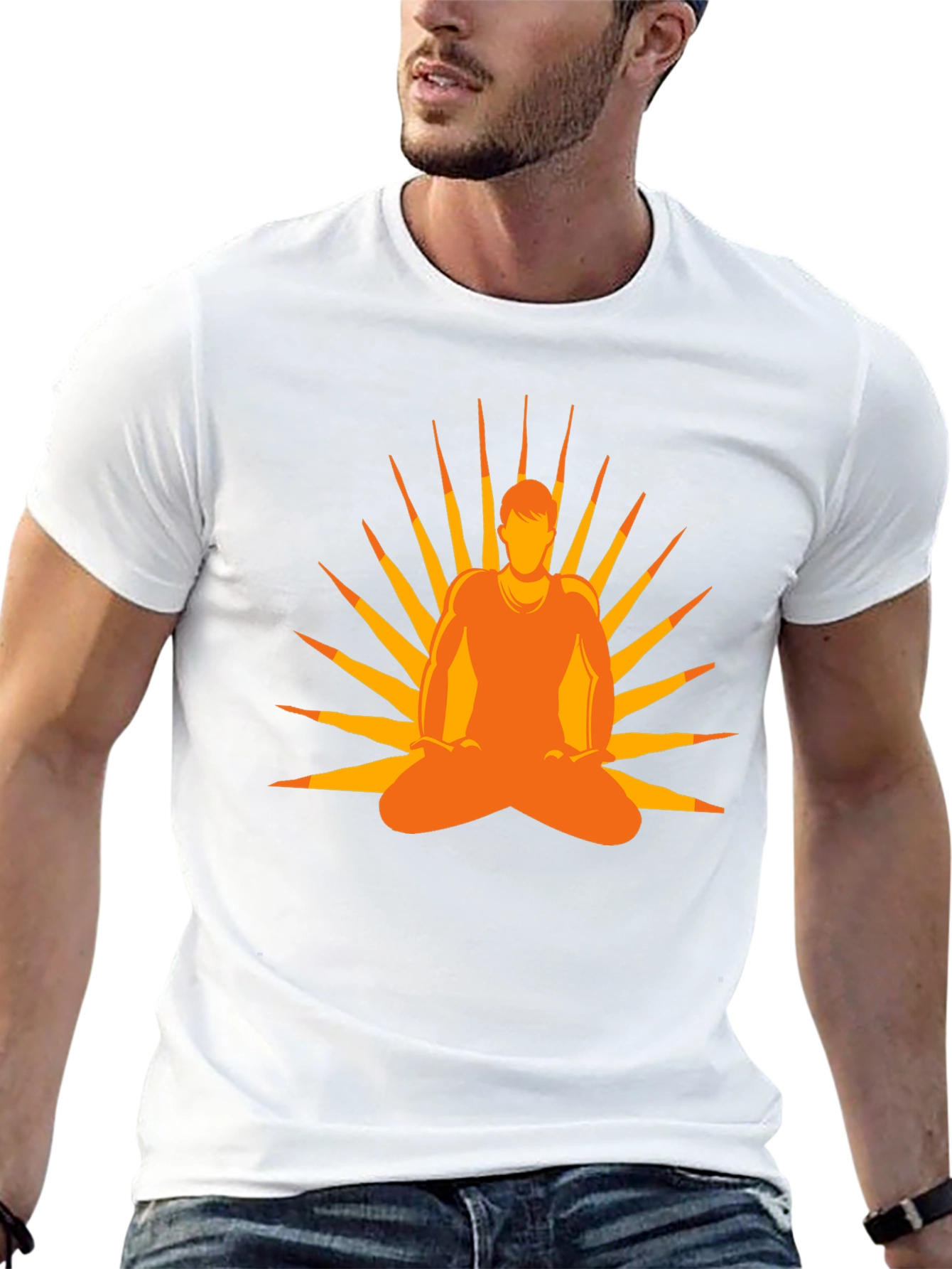 Zen Meditation Graphic T-Shirt