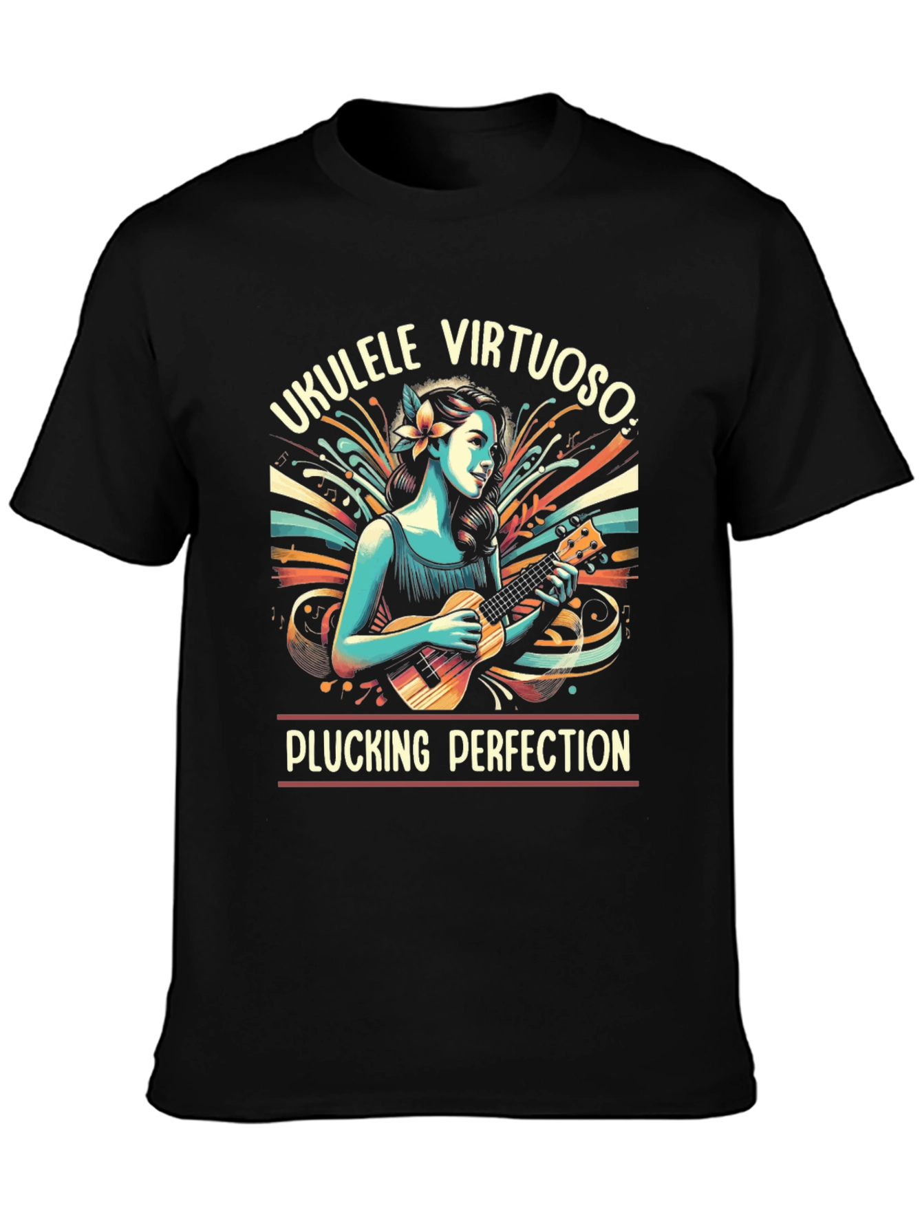 Ukulele Virtuoso Tee - Plucking Perfection