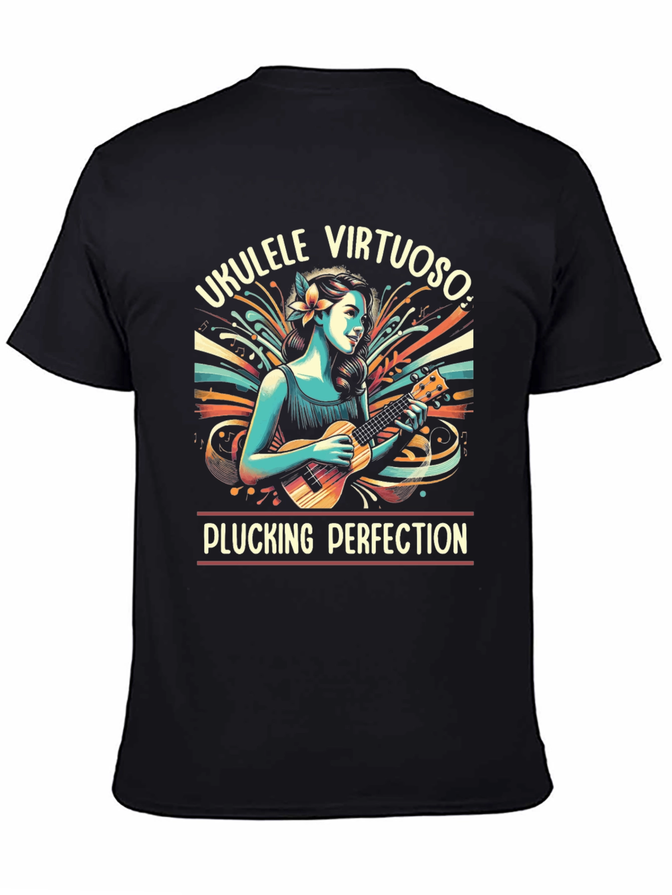 Ukulele Virtuoso Tee - Plucking Perfection
