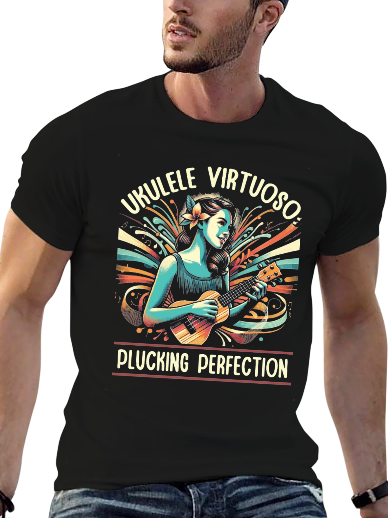 Ukulele Virtuoso Tee - Plucking Perfection