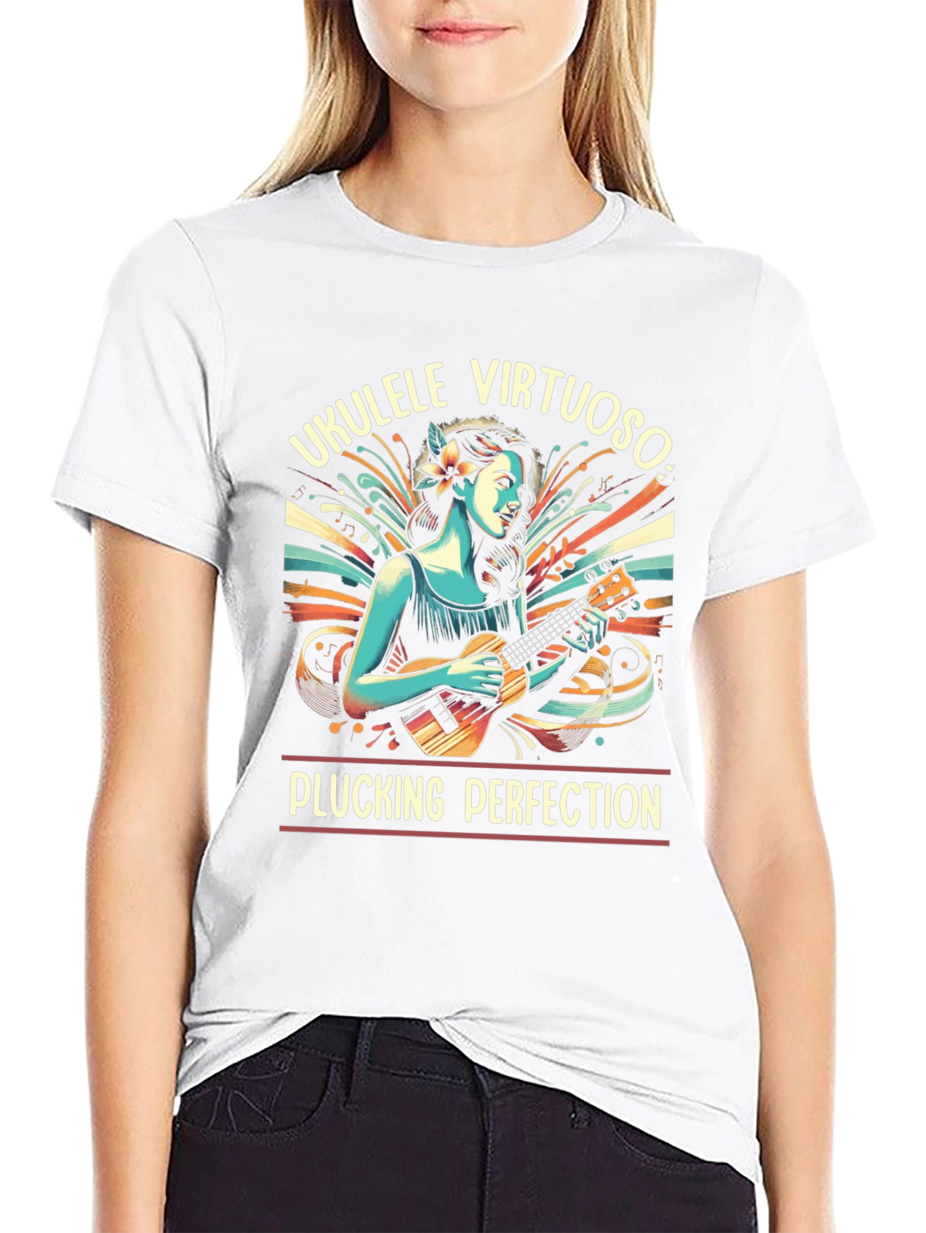 Ukulele Virtuoso Tee - Plucking Perfection