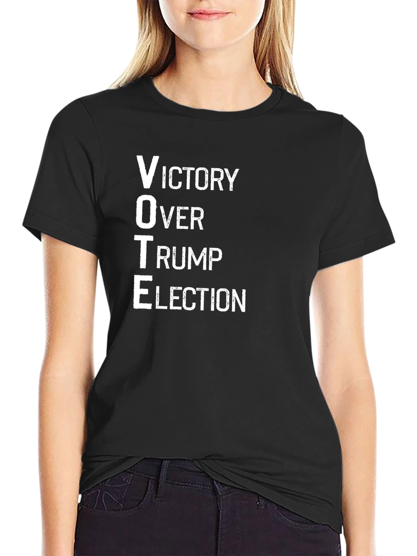 Vote Over Trump Election Graphic Tee