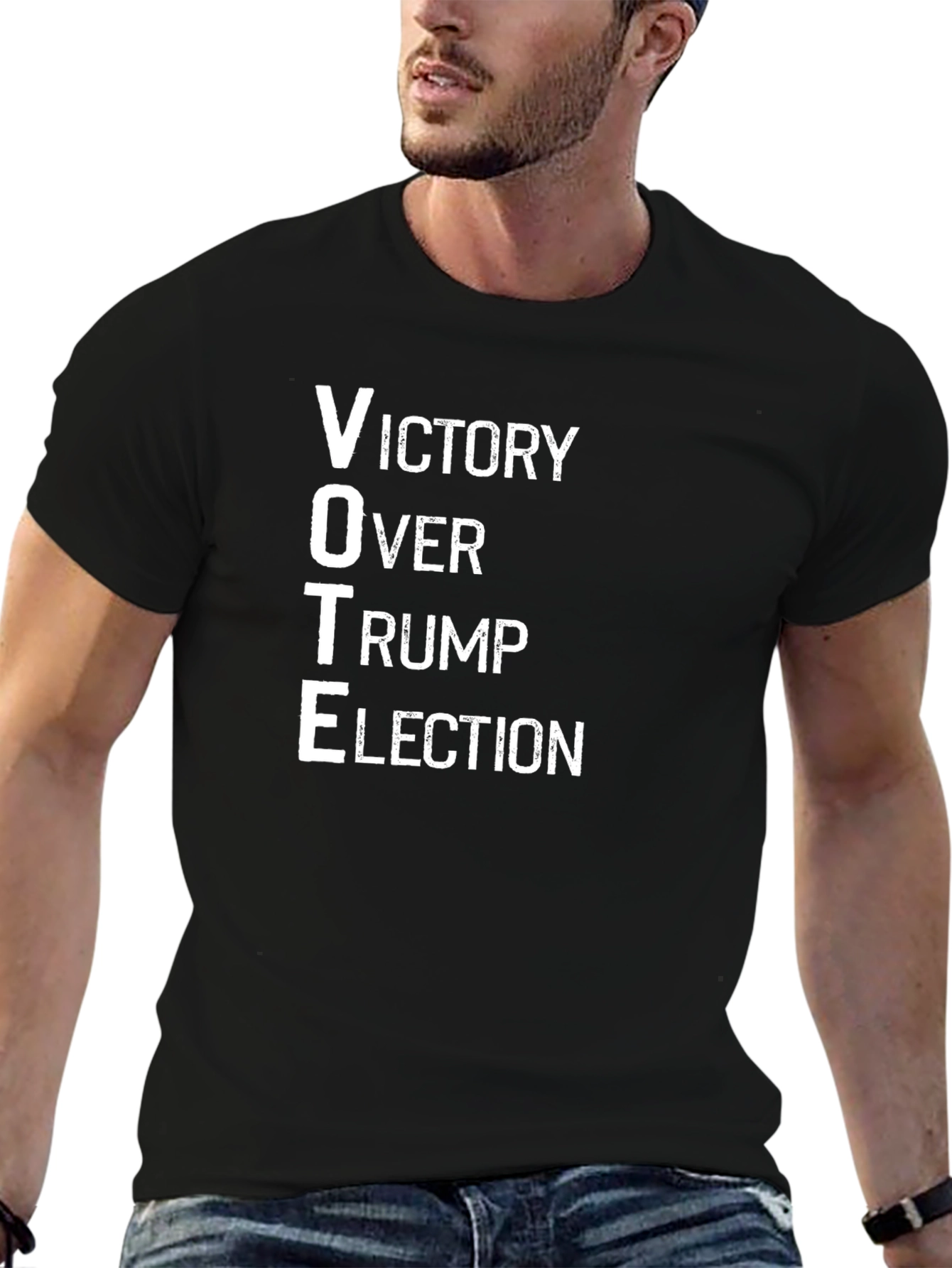Vote Over Trump Election Graphic Tee