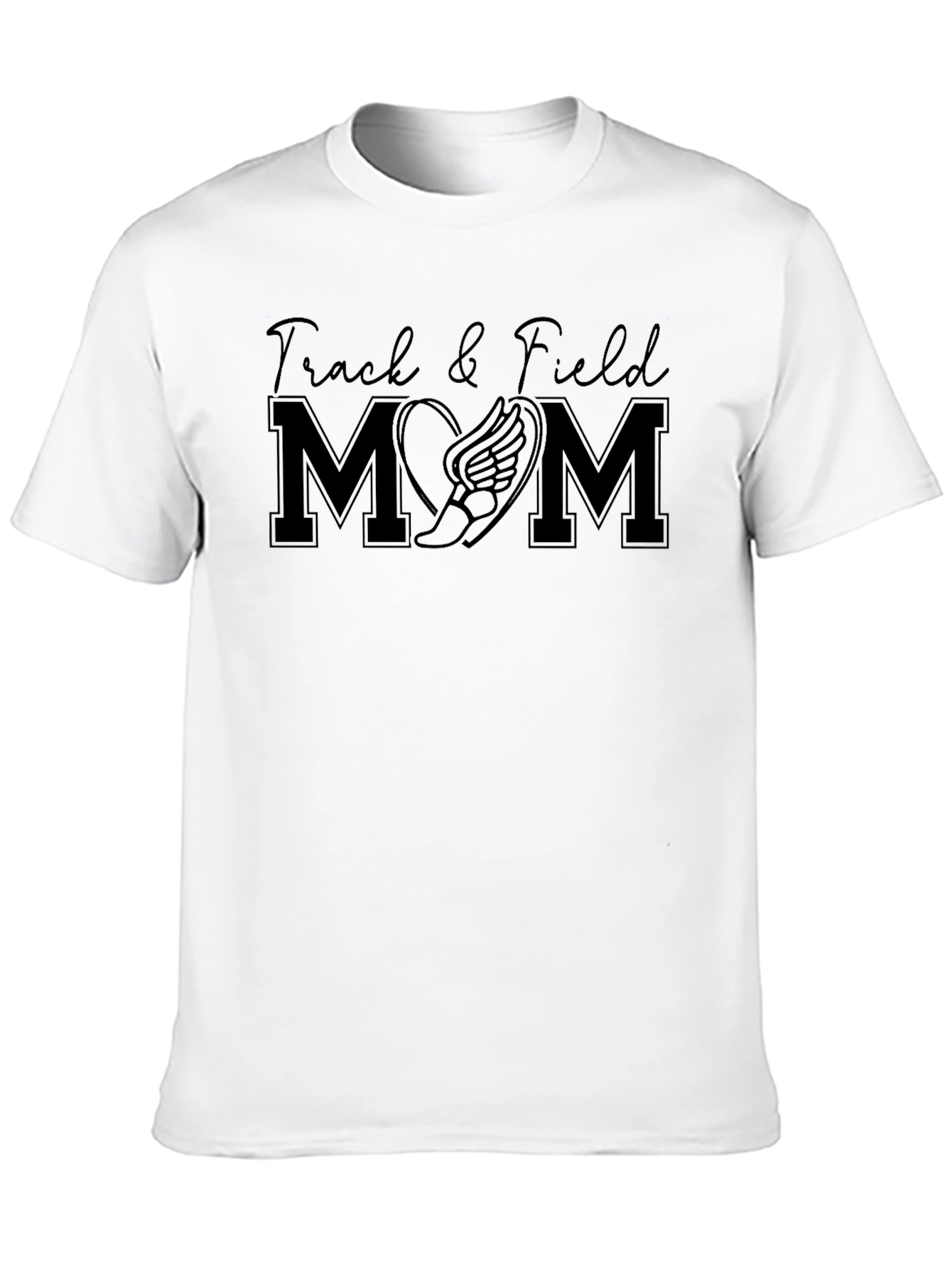 Track & Field Mom Graphic Tee
