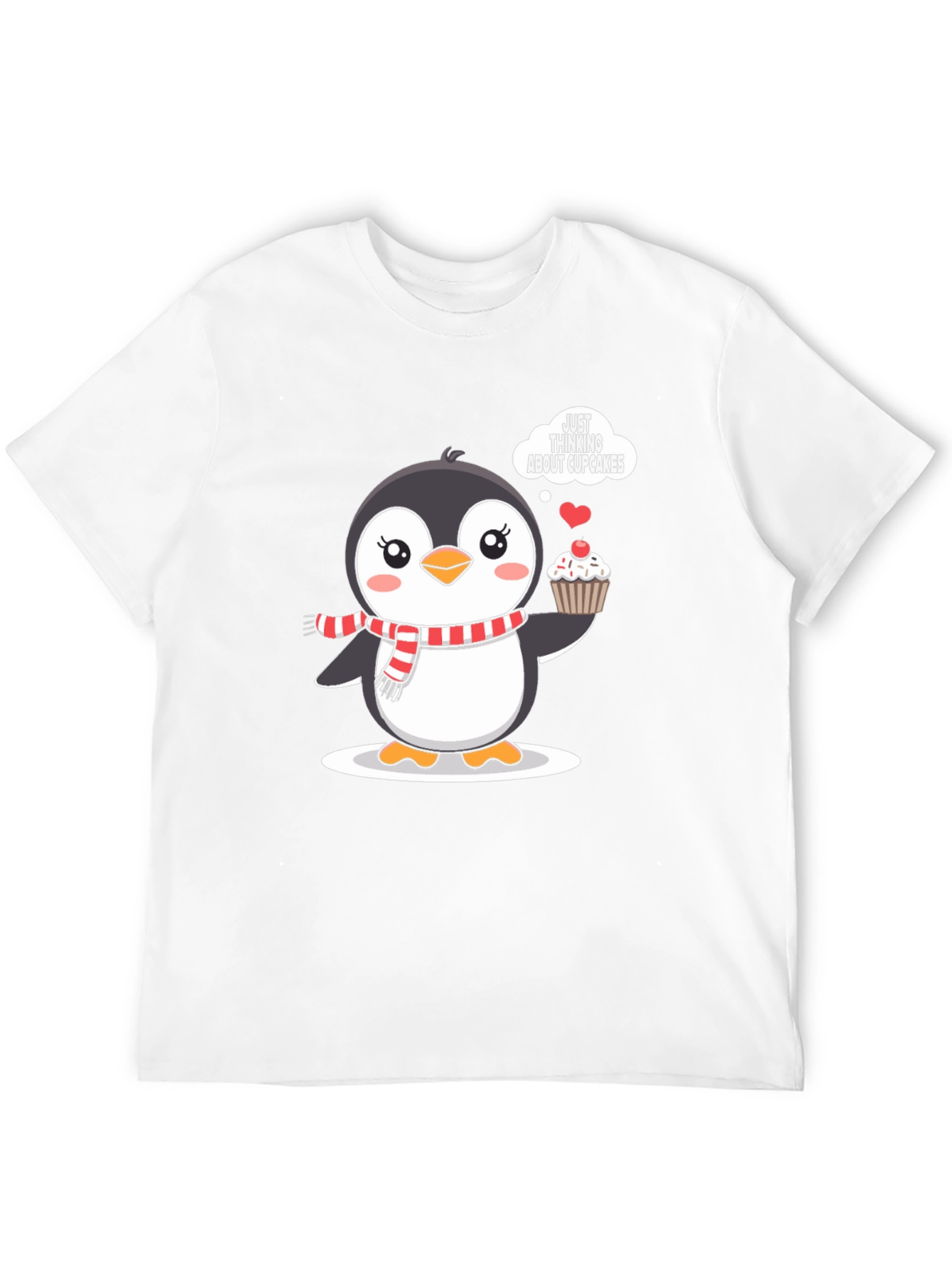 Cute Penguin Cupcake T-Shirt