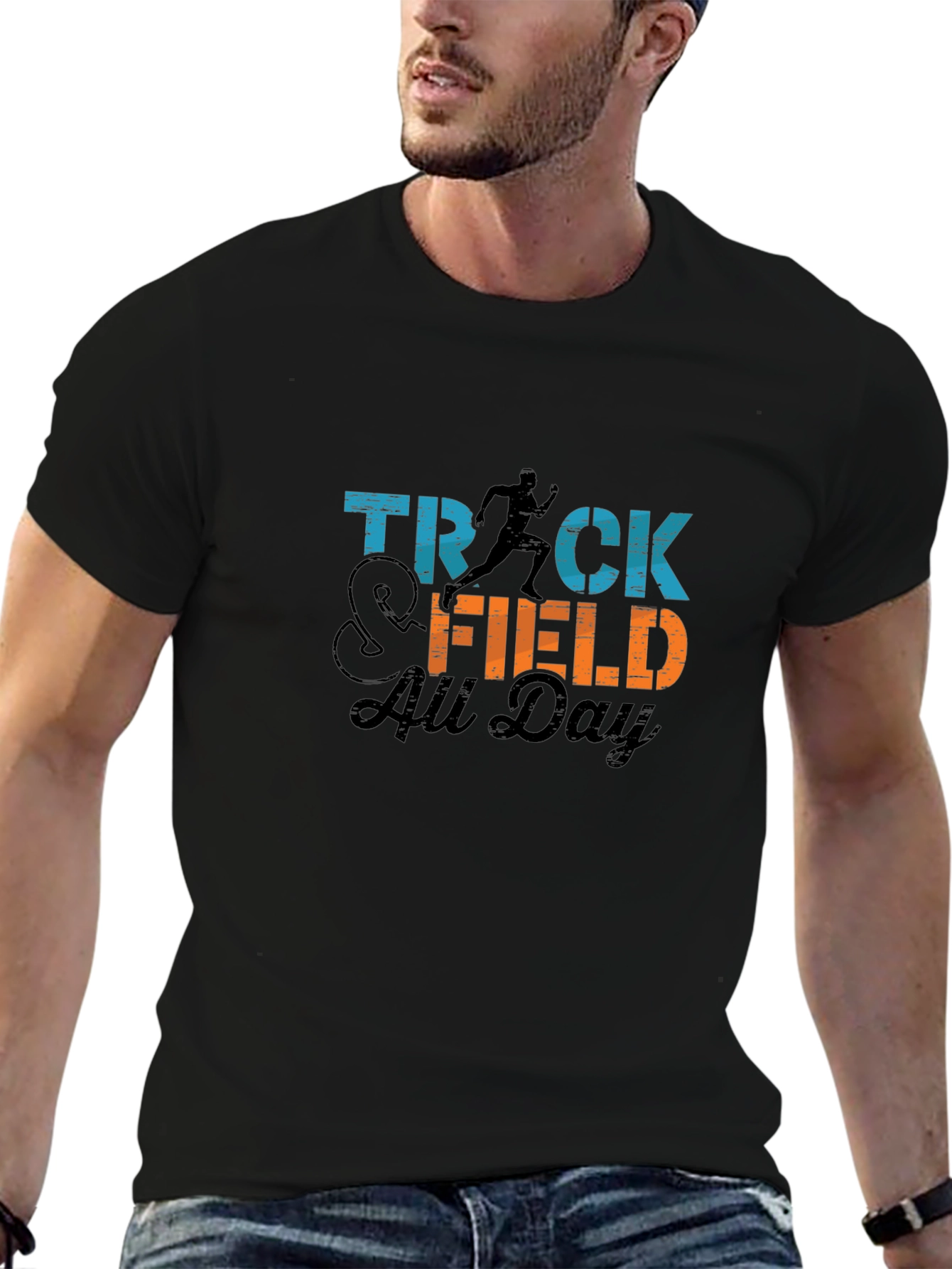 Track & Field All Day Graphic Tee