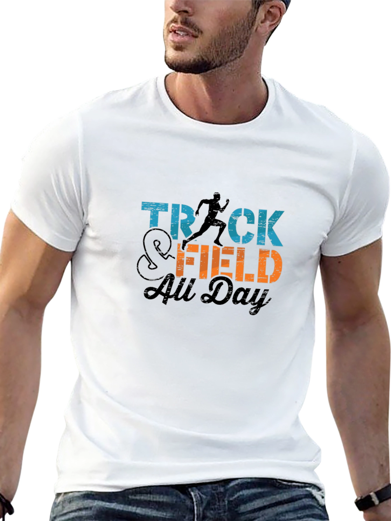 Track & Field All Day Graphic Tee