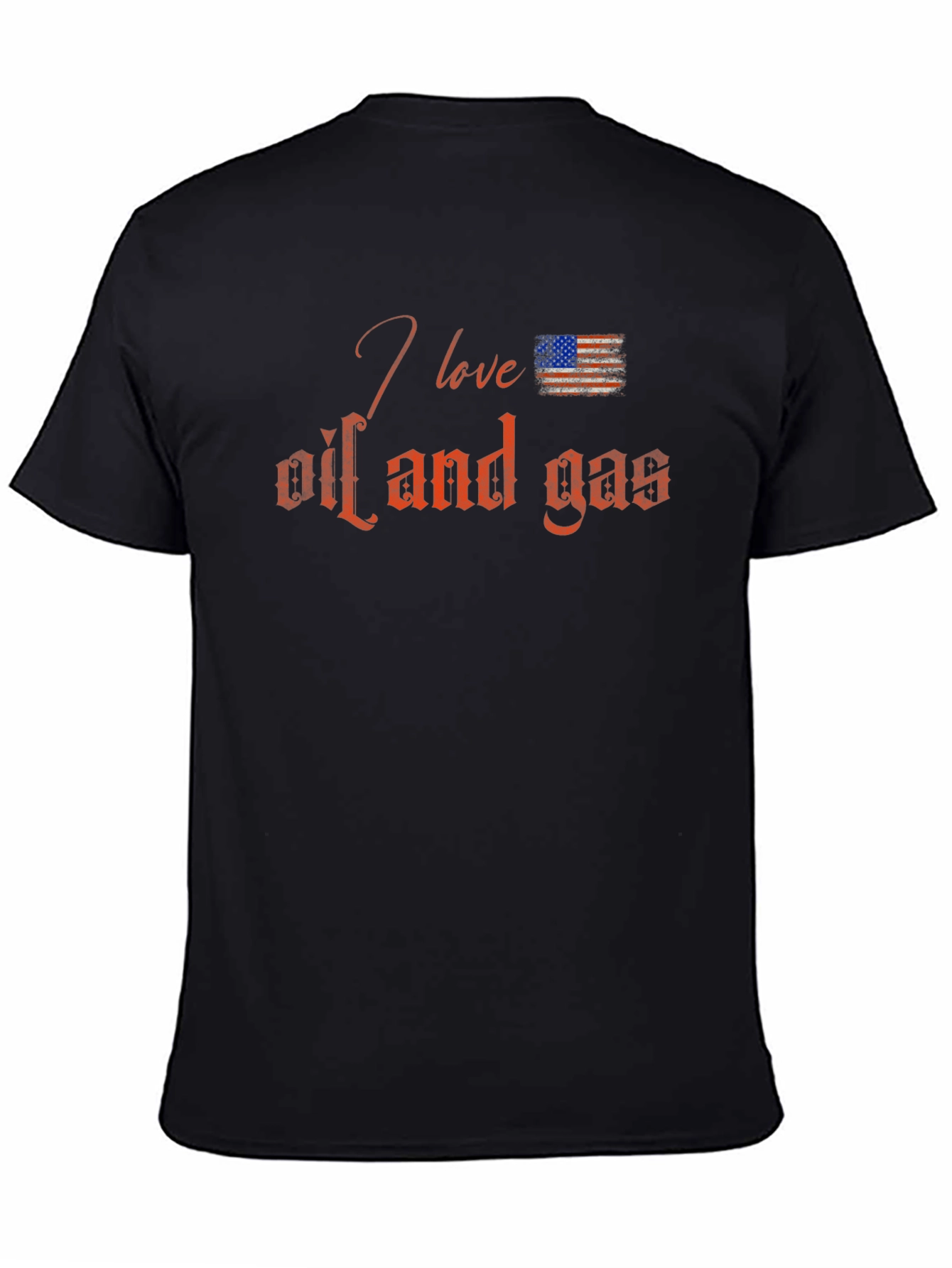 I Love Oil and Gas Graphic Tee