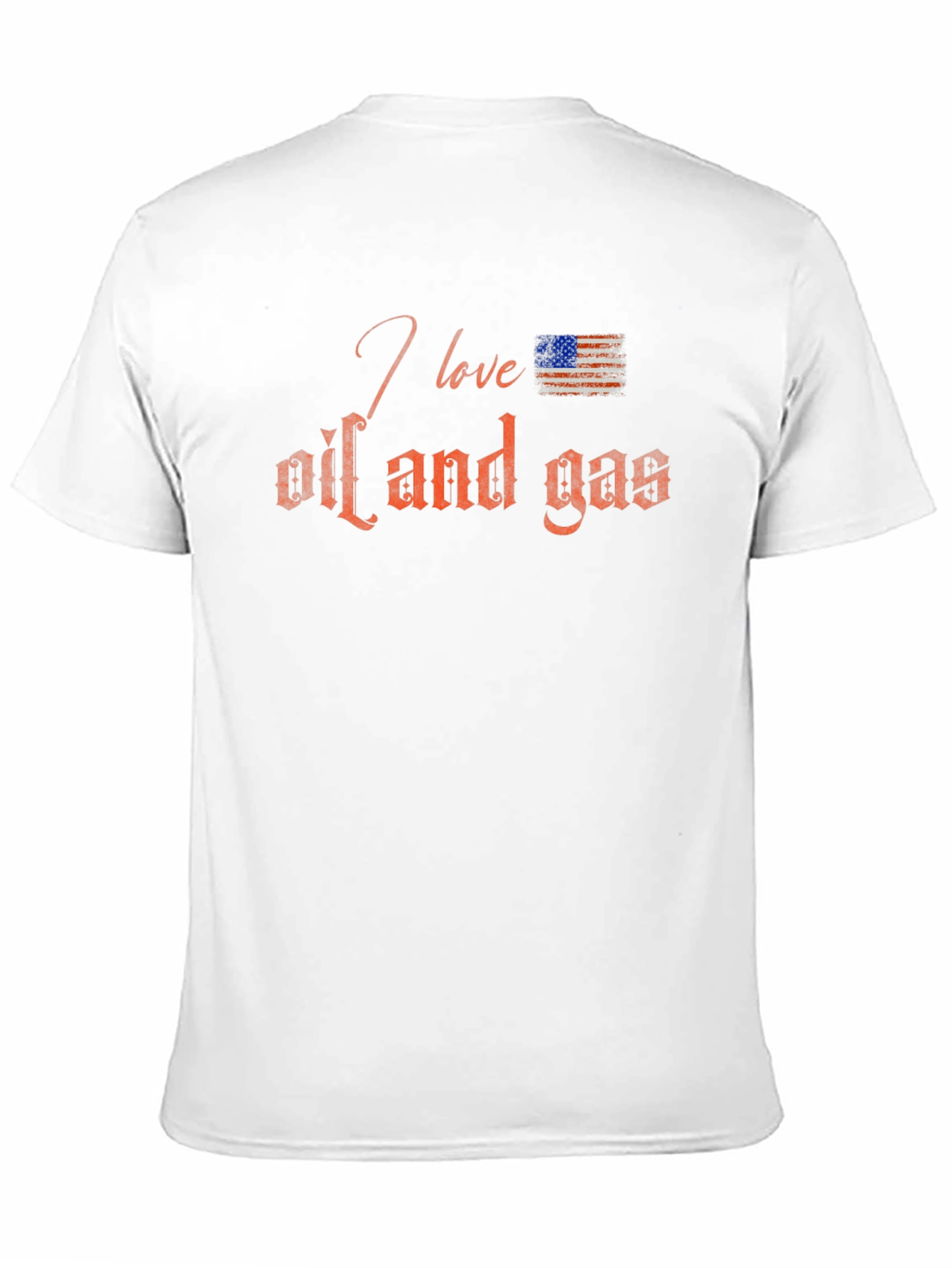 I Love Oil and Gas Graphic Tee