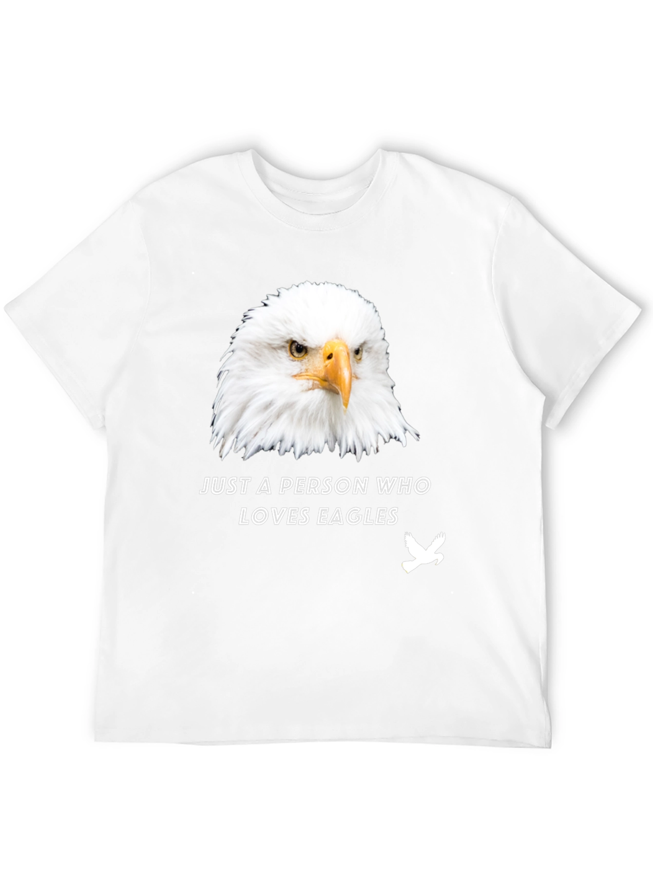 Eagle Lover T-Shirt - Black Graphic Tee