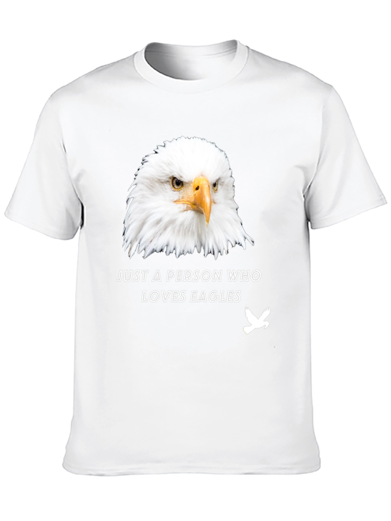 Eagle Lover T-Shirt - Black Graphic Tee