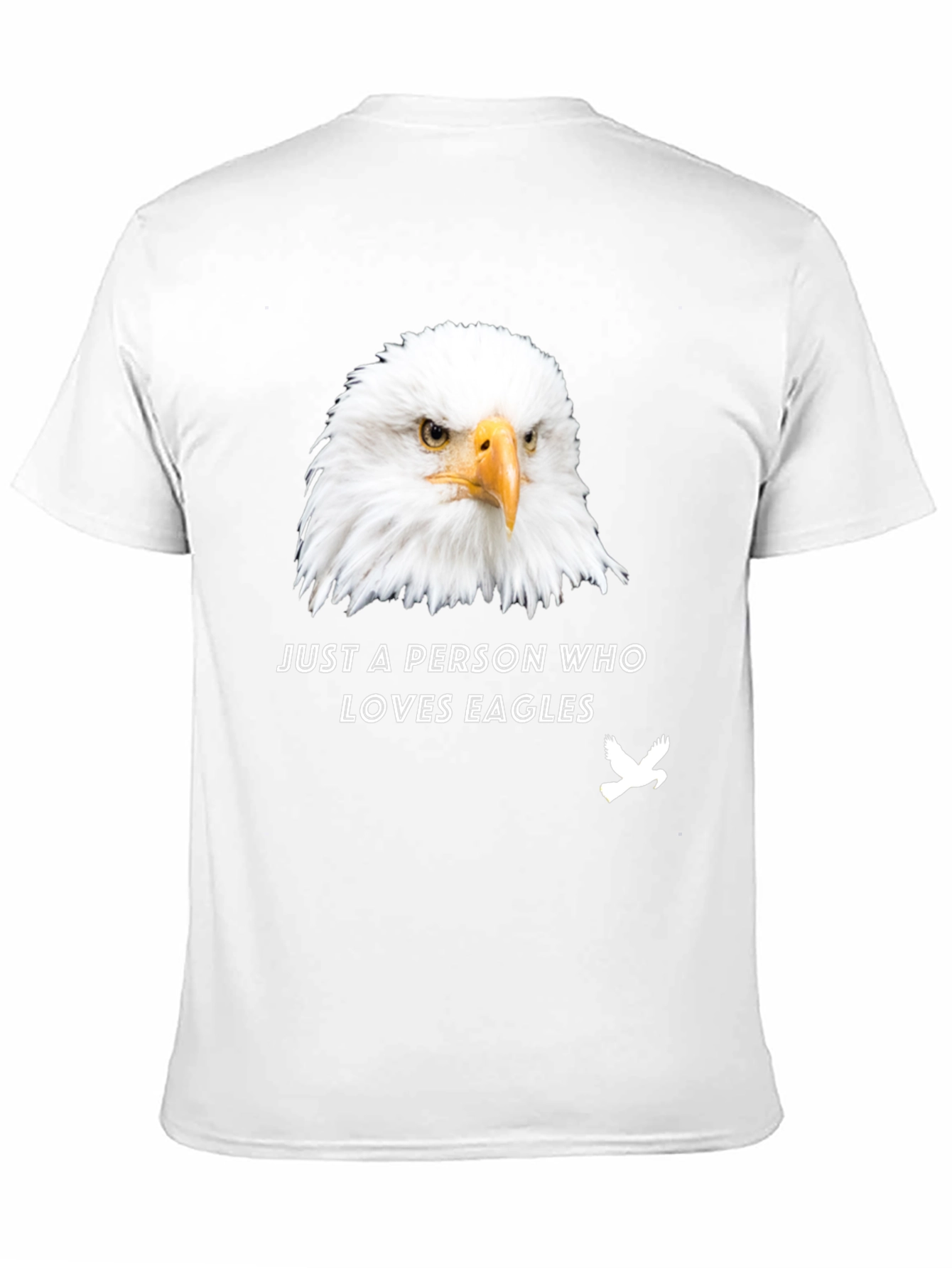 Eagle Lover T-Shirt - Black Graphic Tee