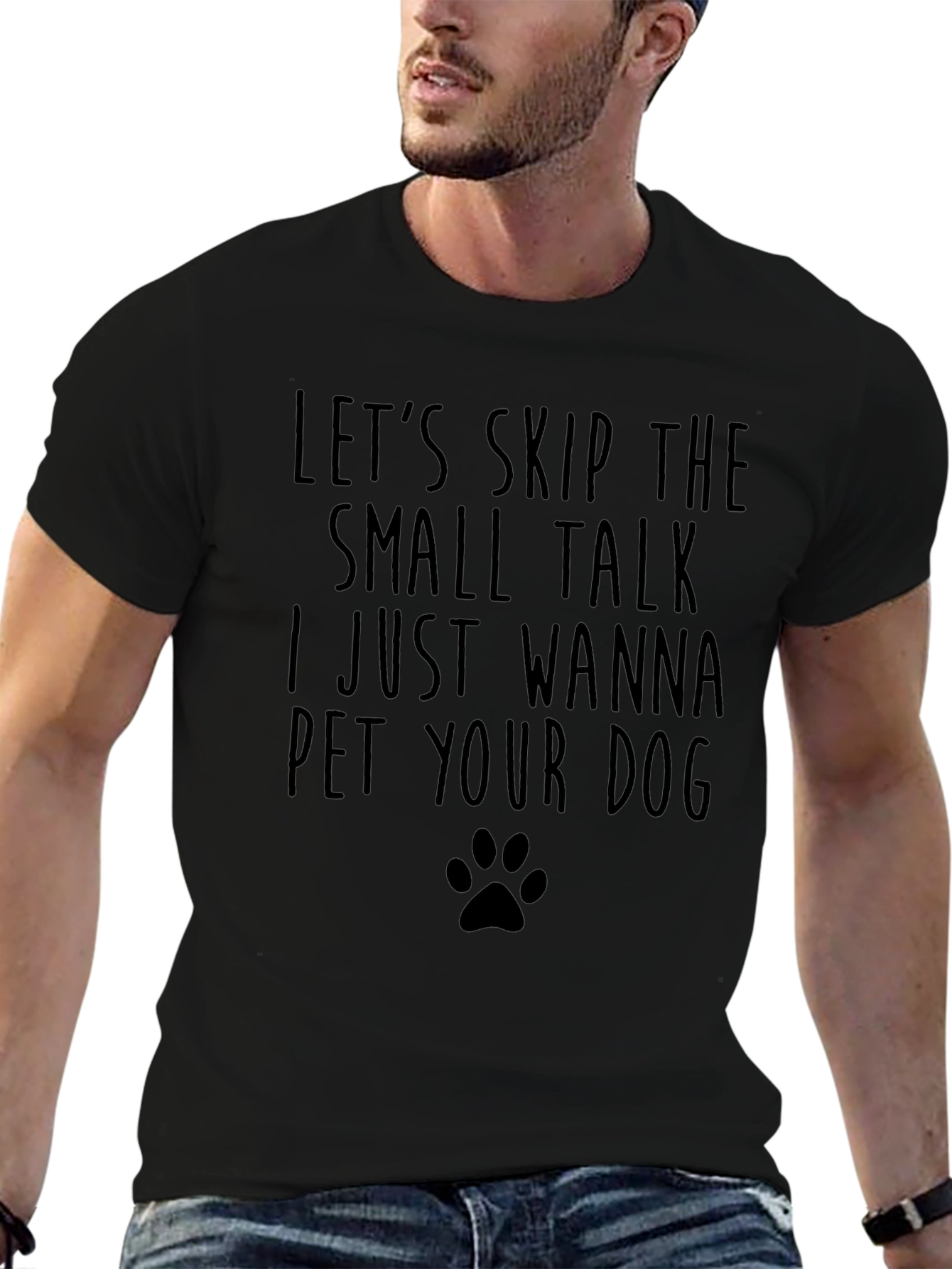Funny Dog Lover T-Shirt - Skip the Small Talk