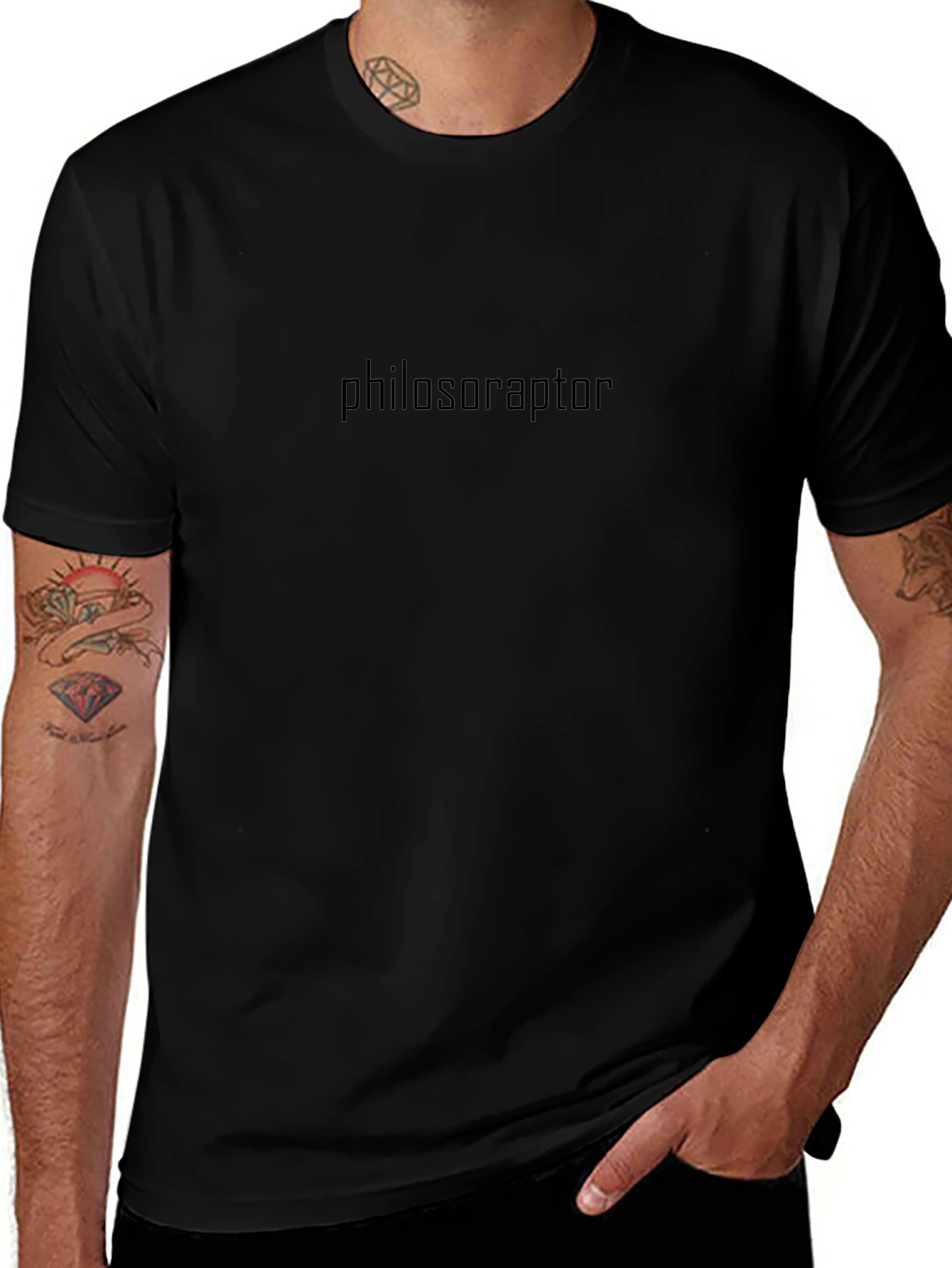 Philosoraptor T-Shirt - Funny Dinosaur Thinker Tee
