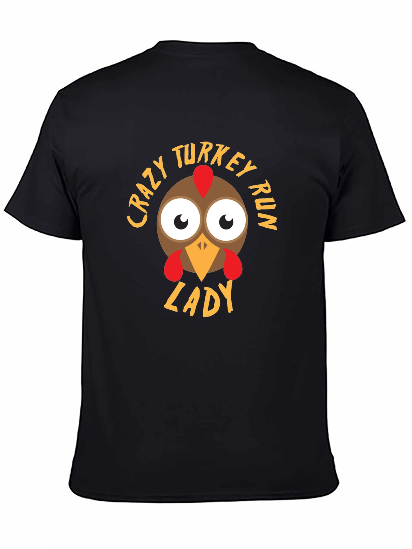 Crazy Turkey Run Lady T-Shirt