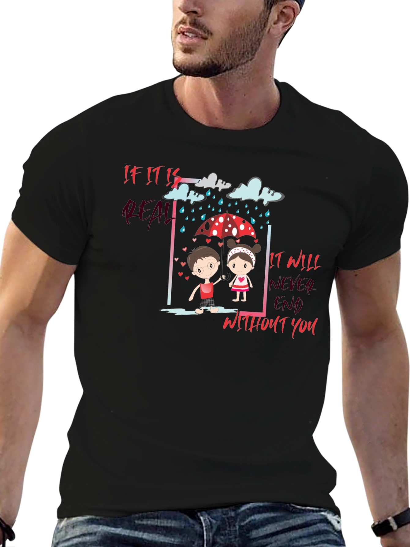 Rainy Day Romance Graphic Tee