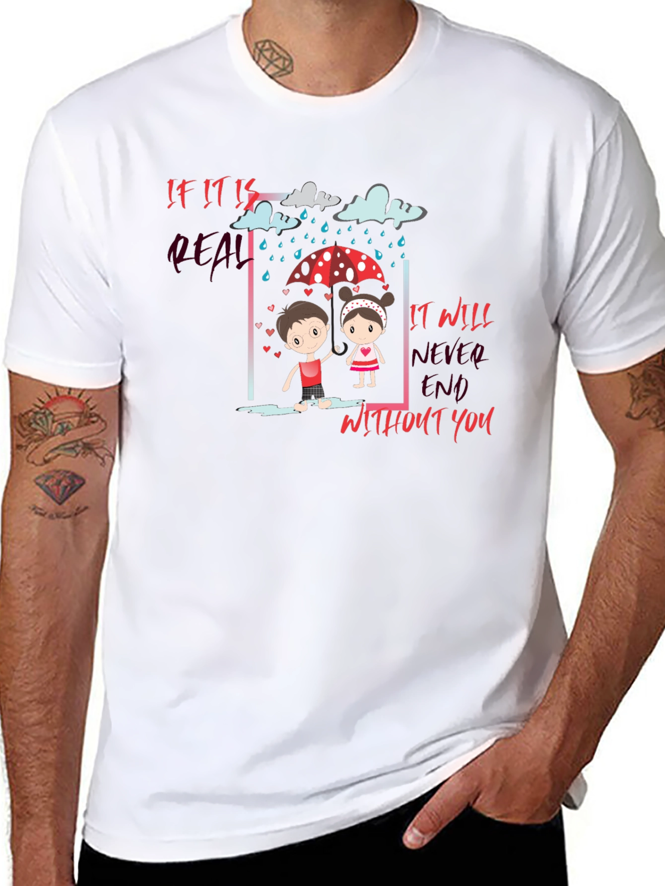 Rainy Day Romance Graphic Tee