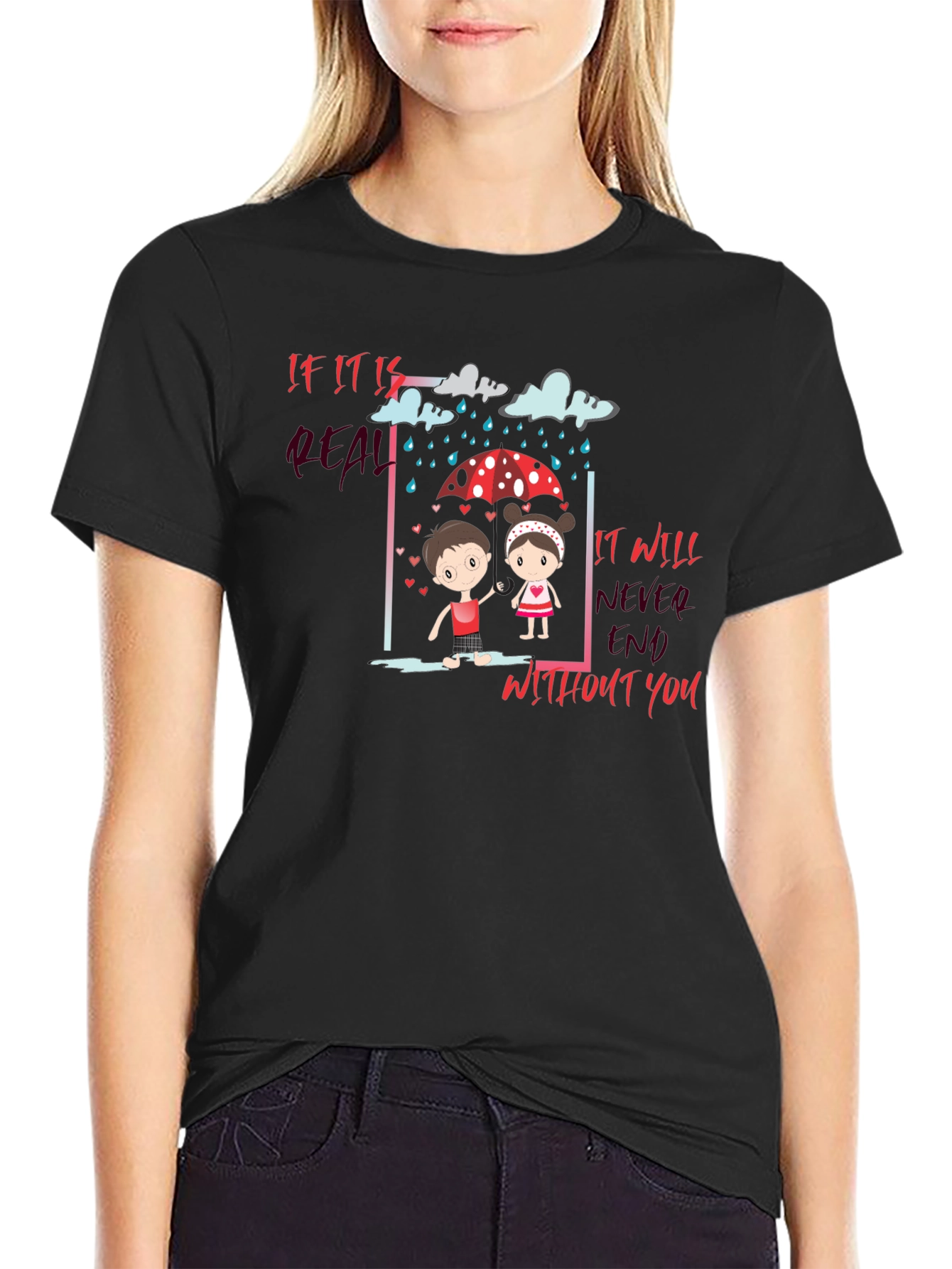 Rainy Day Romance Graphic Tee