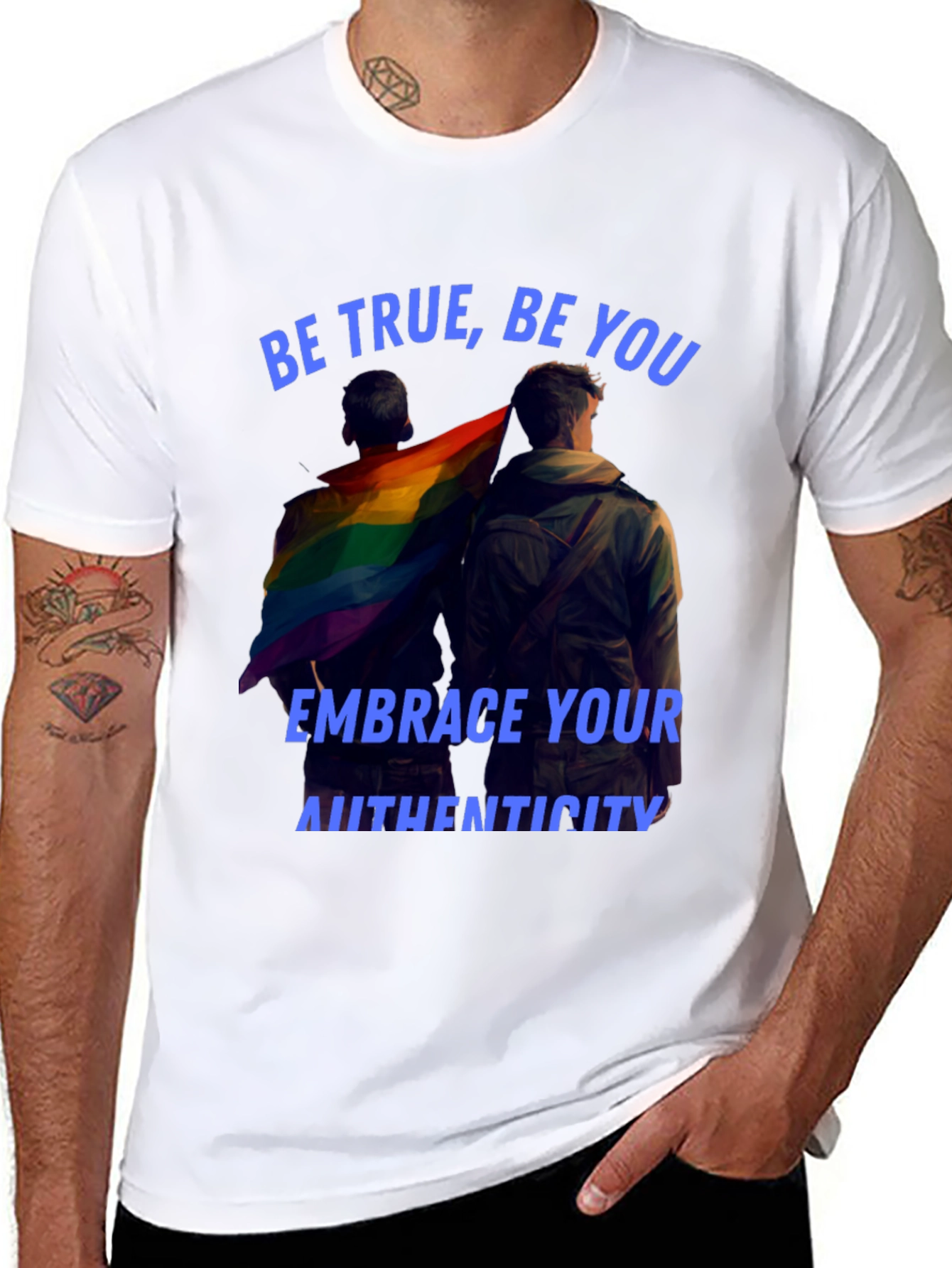Be True Graphic Tee