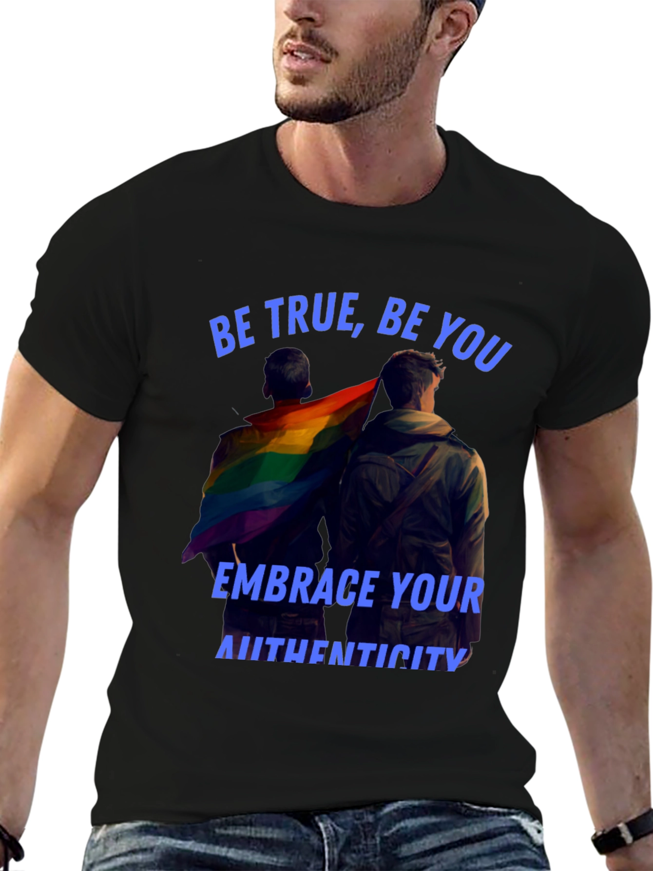 Be True Graphic Tee