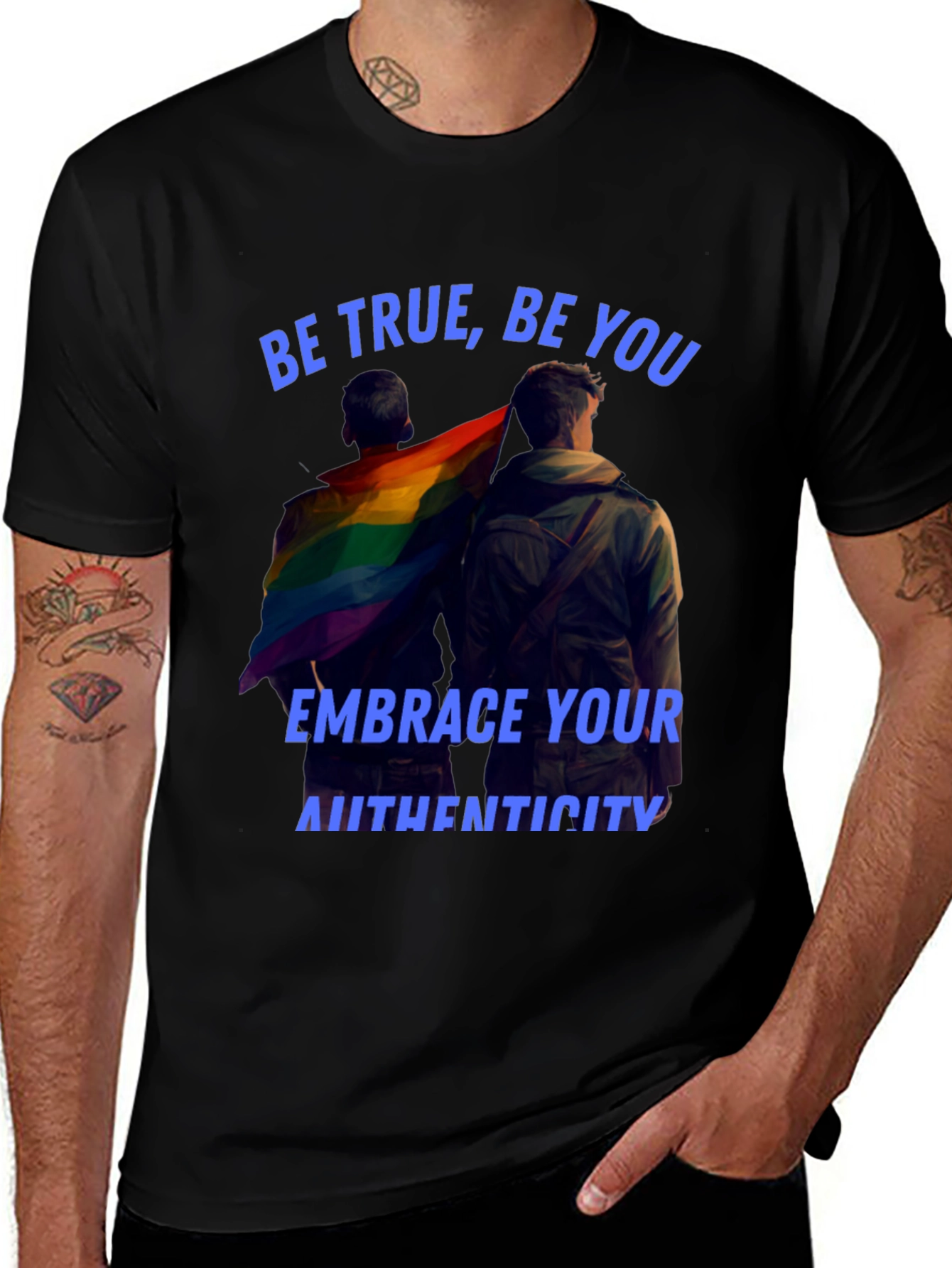Be True Graphic Tee