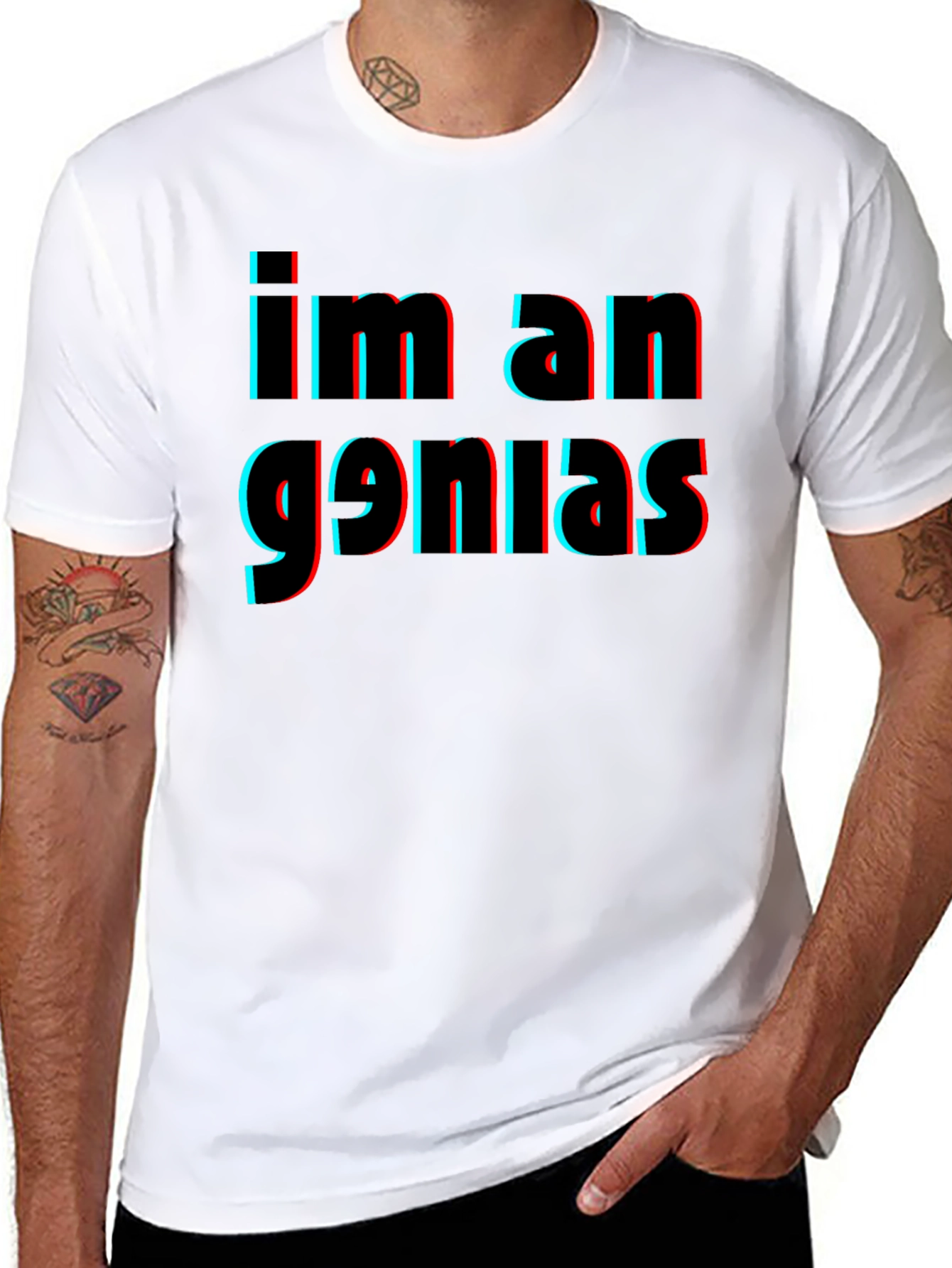 Im an Genius 3D T-Shirt