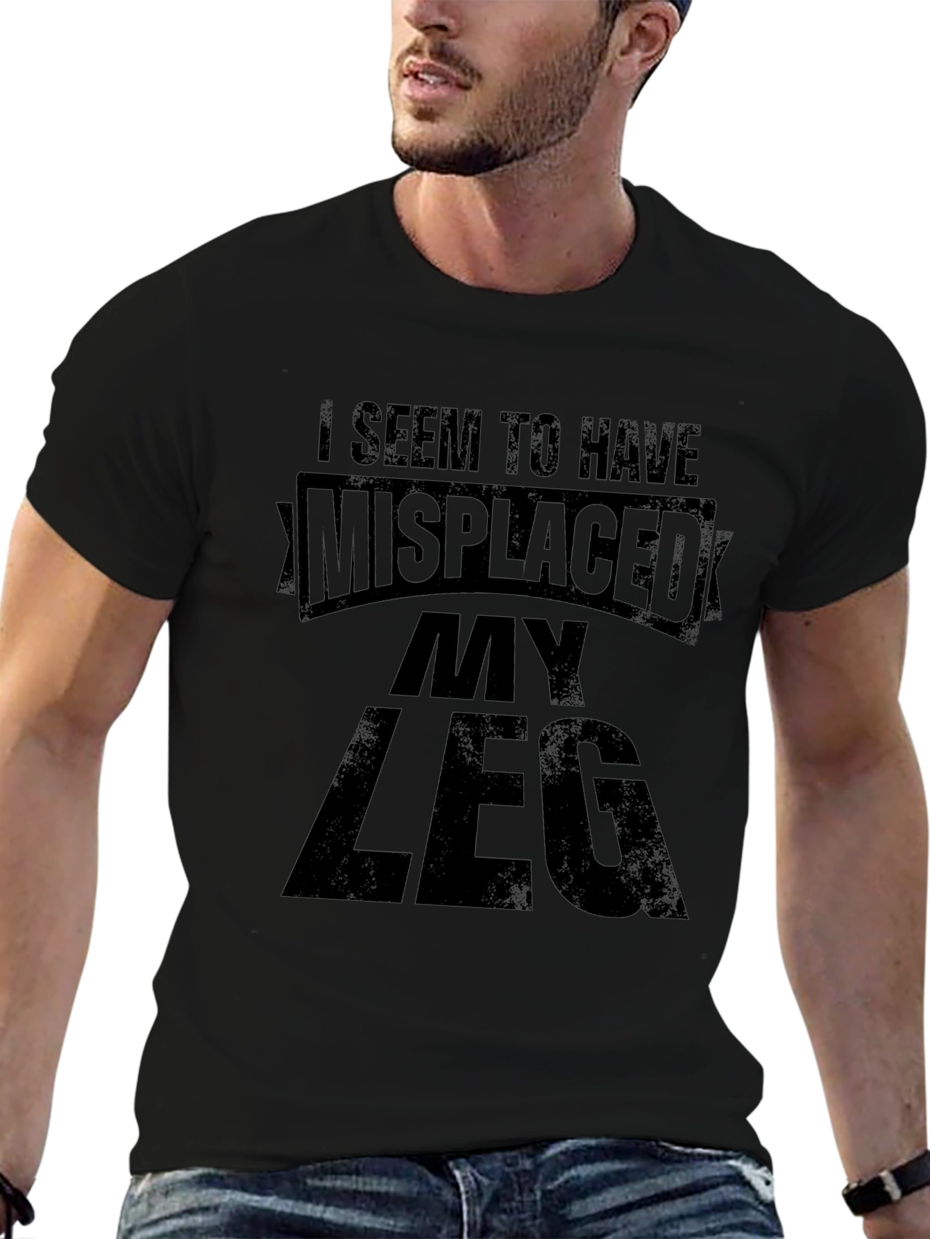Misplaced Leg Graphic Tee