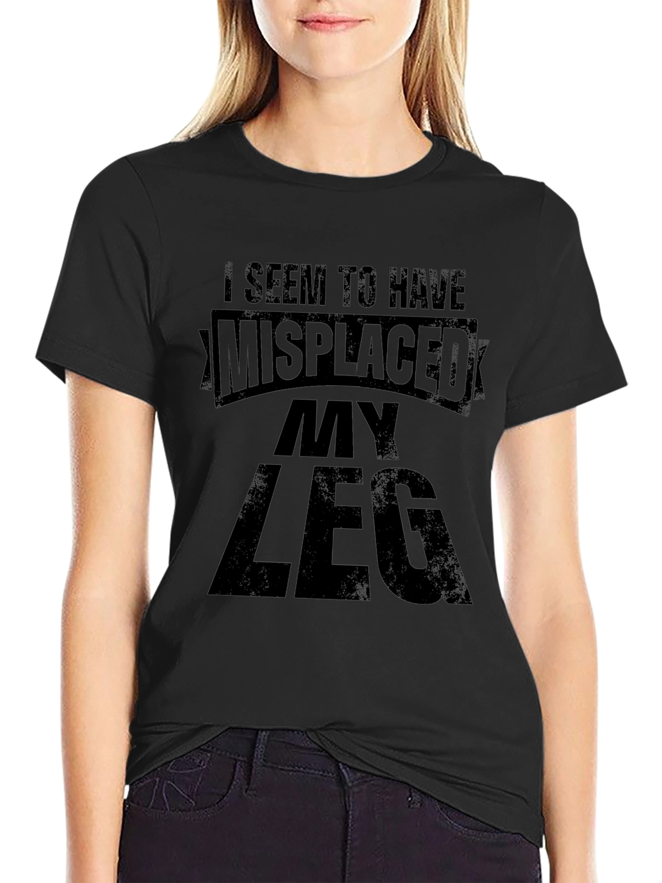 Misplaced Leg Graphic Tee