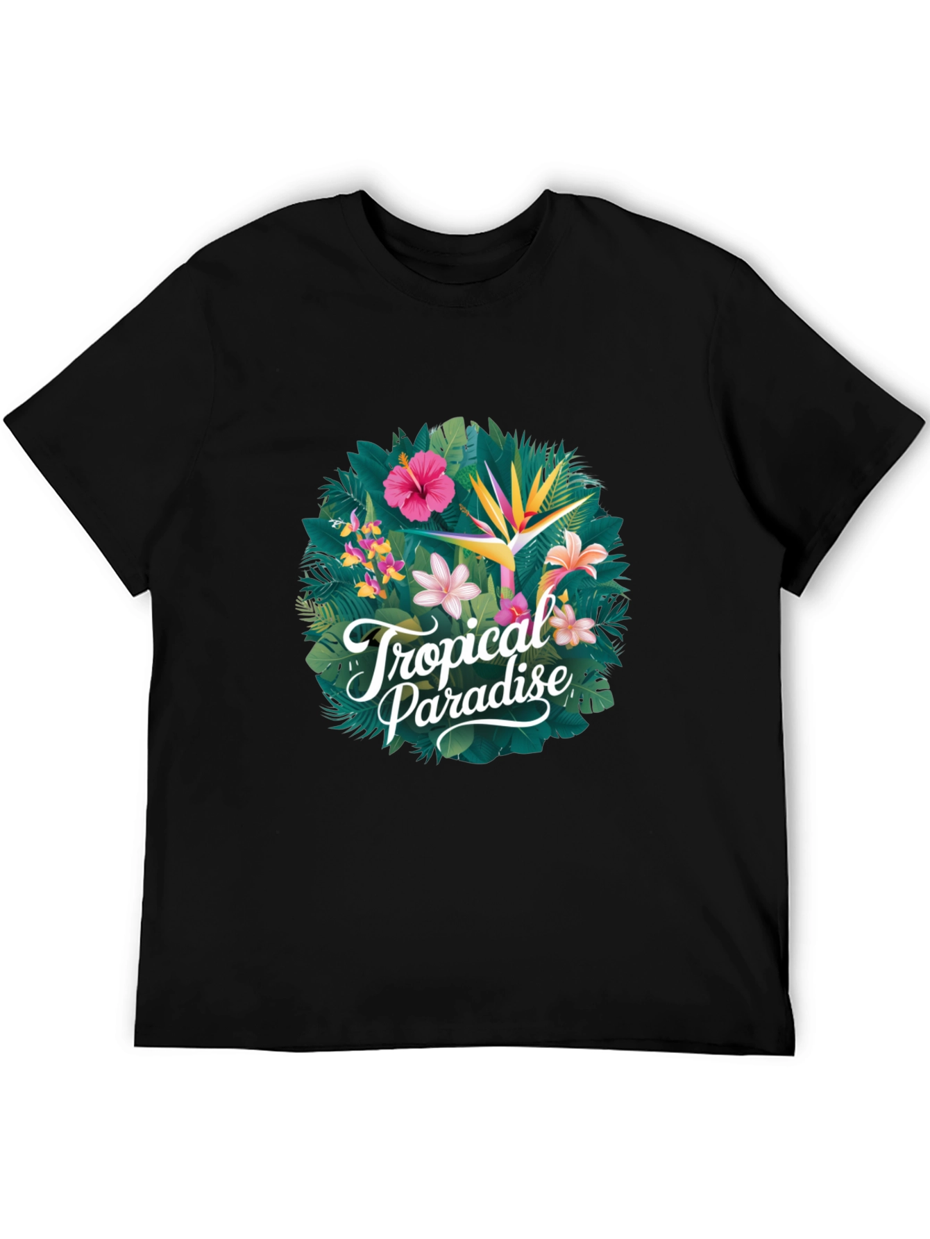 Tropical Paradise Graphic T-Shirt
