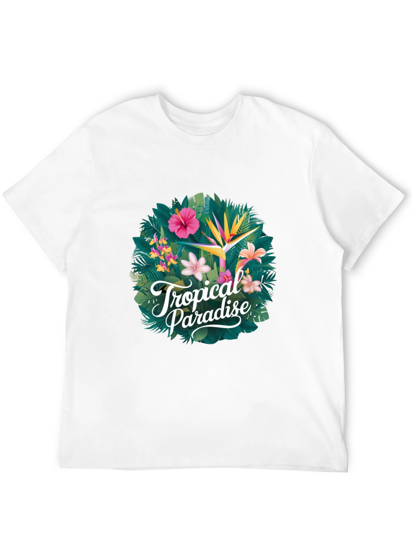 Tropical Paradise Graphic T-Shirt