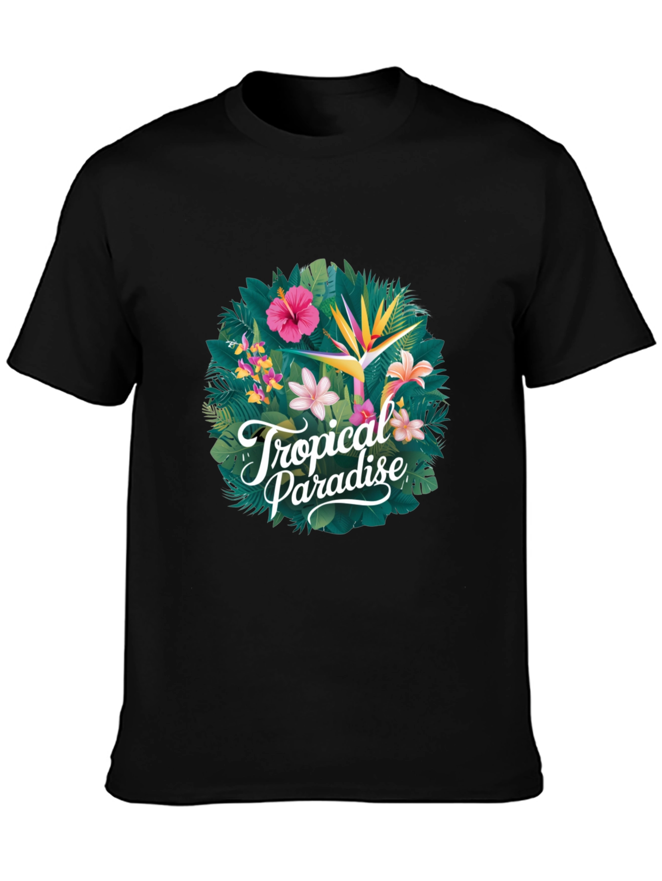 Tropical Paradise Graphic T-Shirt