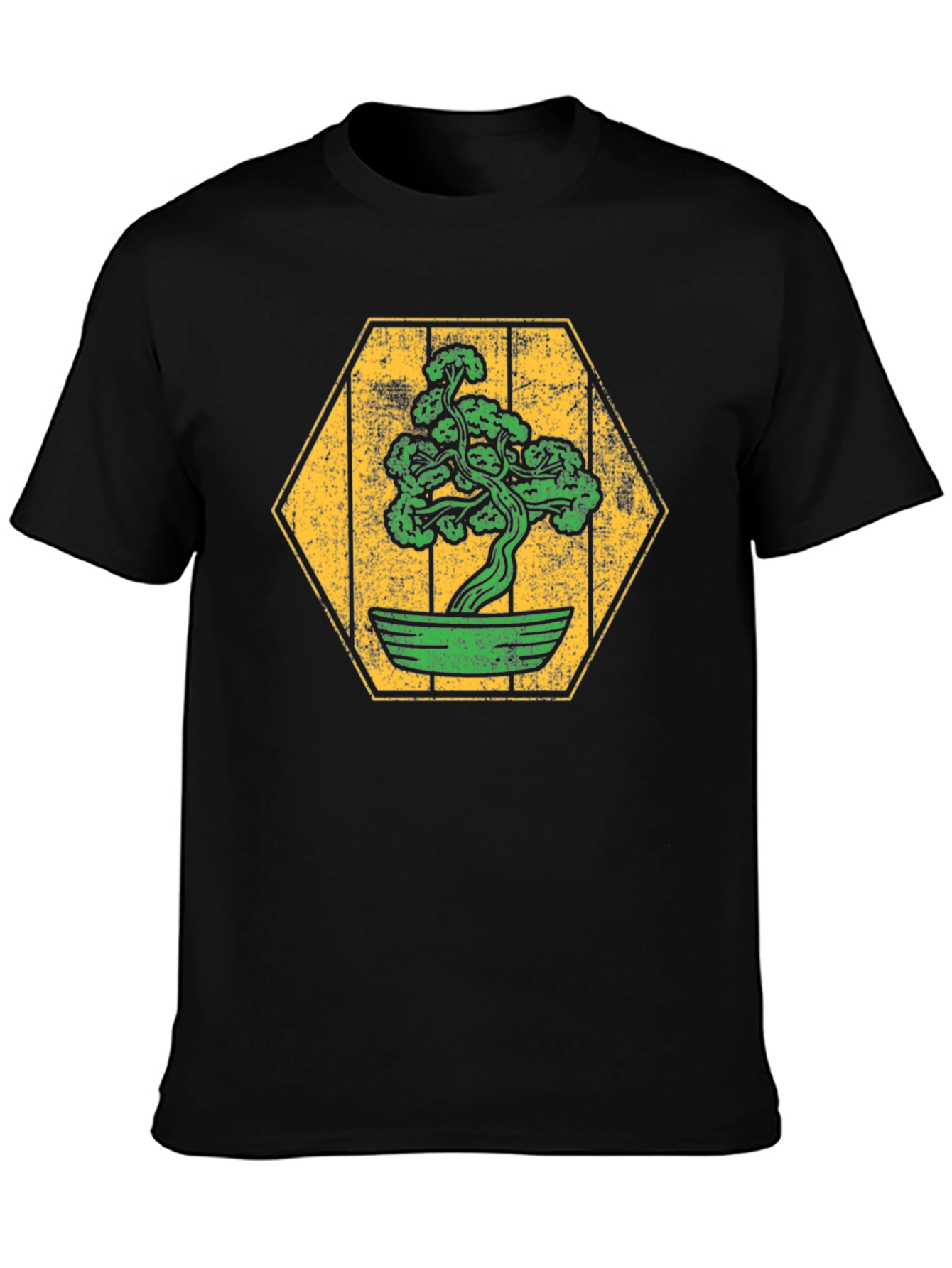 Bonsai Tree Graphic Tee - Zen Style Shirt