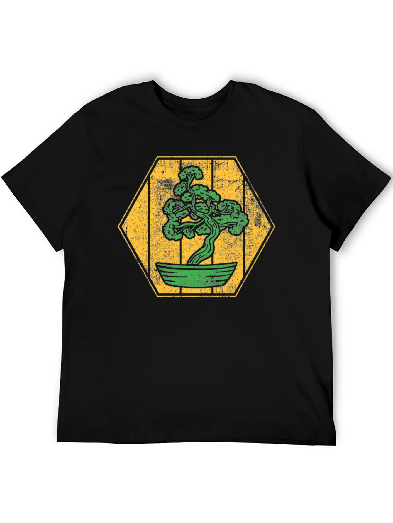 Bonsai Tree Graphic Tee - Zen Style Shirt