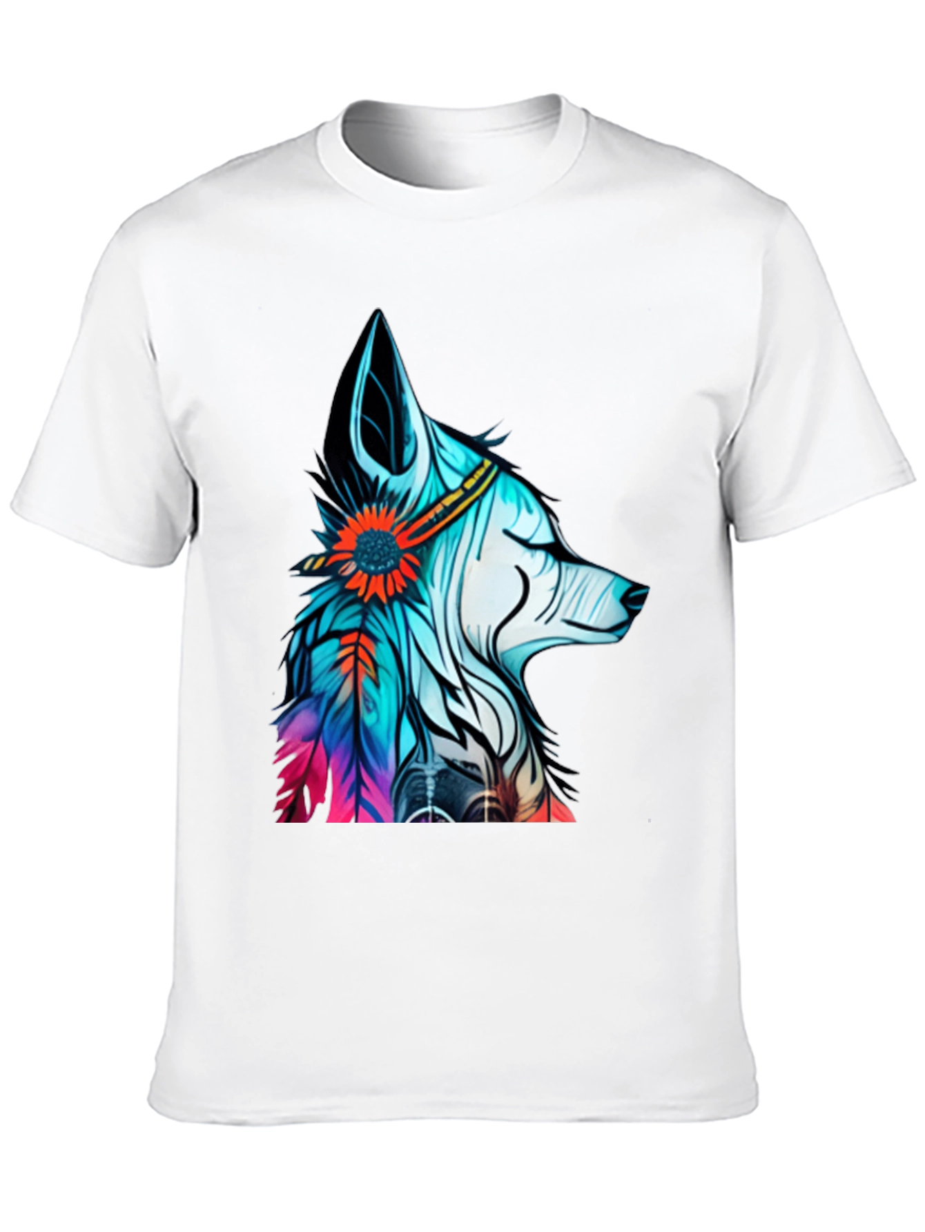 Wolf Dreamcatcher Graphic Tee