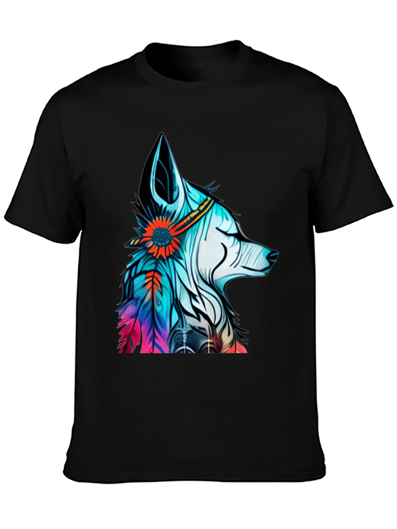 Wolf Dreamcatcher Graphic Tee