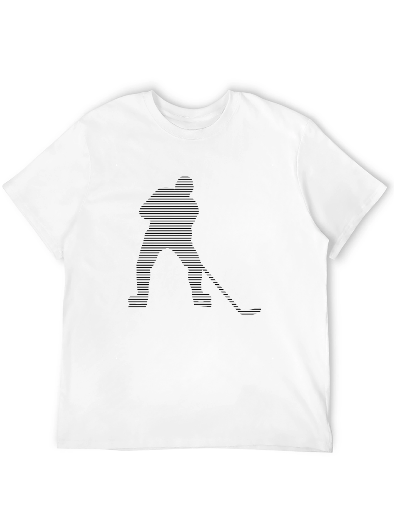 Hockey Player Graphic Tee - Stylish Sportswear