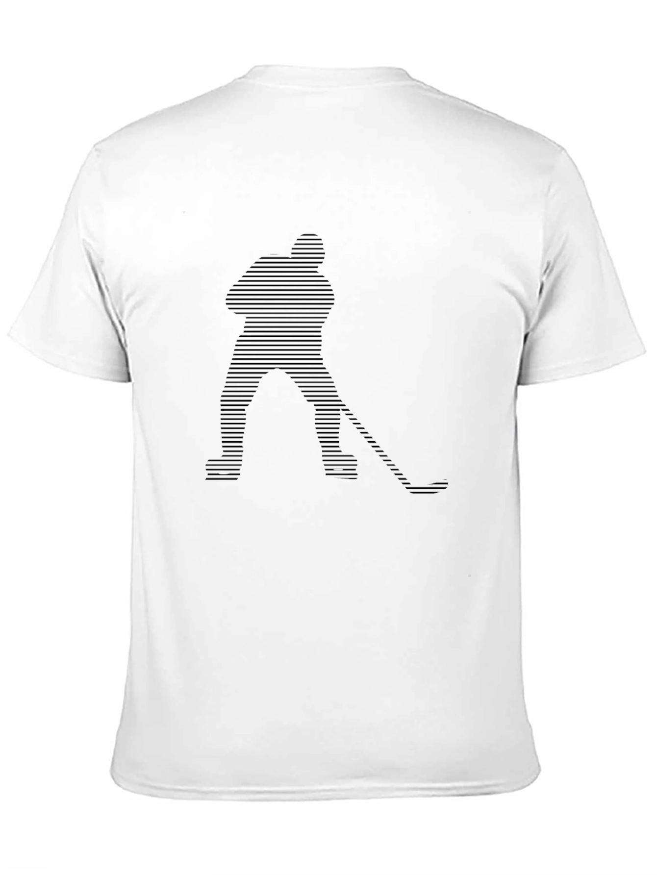 Hockey Player Graphic Tee - Stylish Sportswear