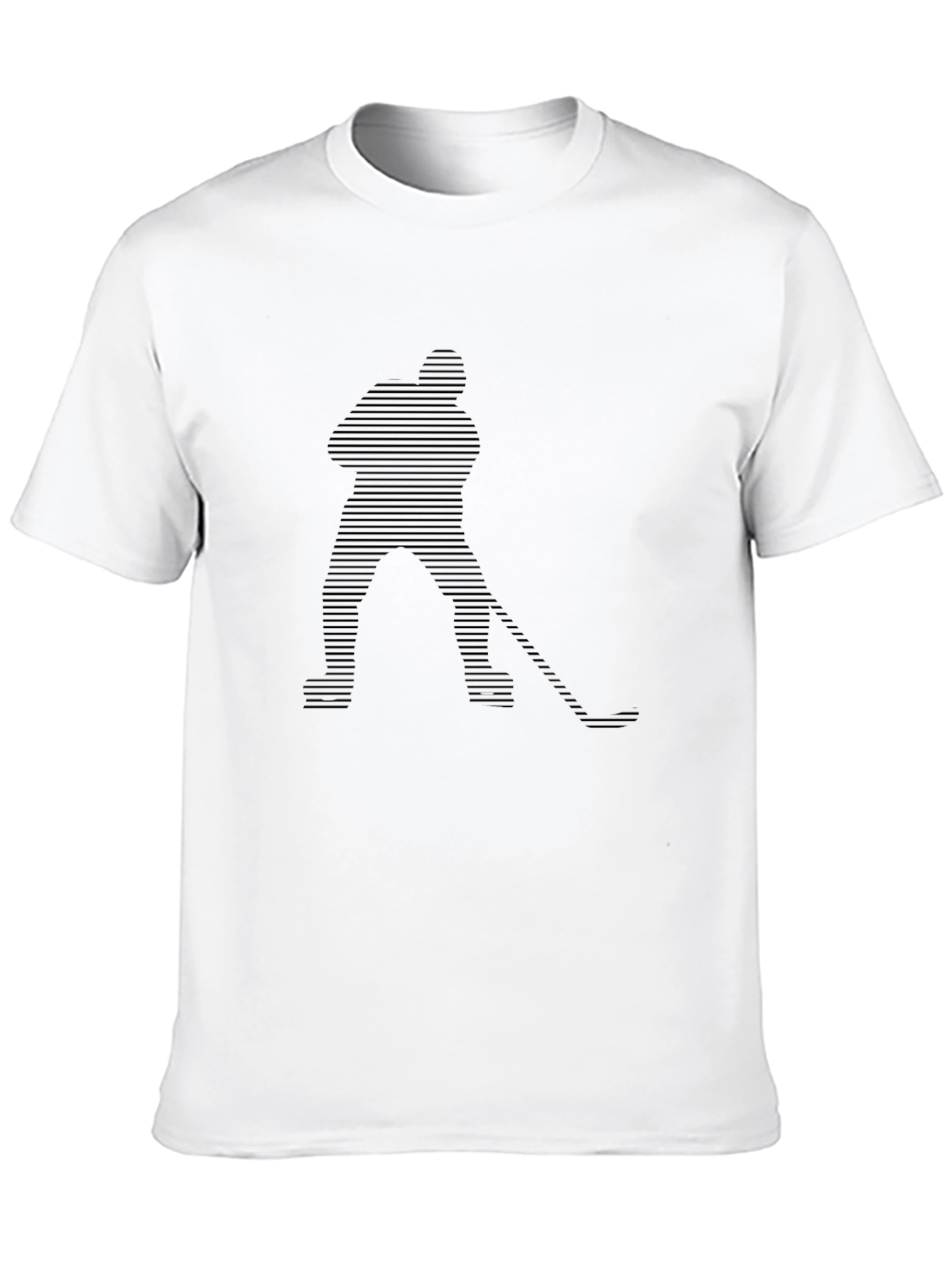 Hockey Player Graphic Tee - Stylish Sportswear