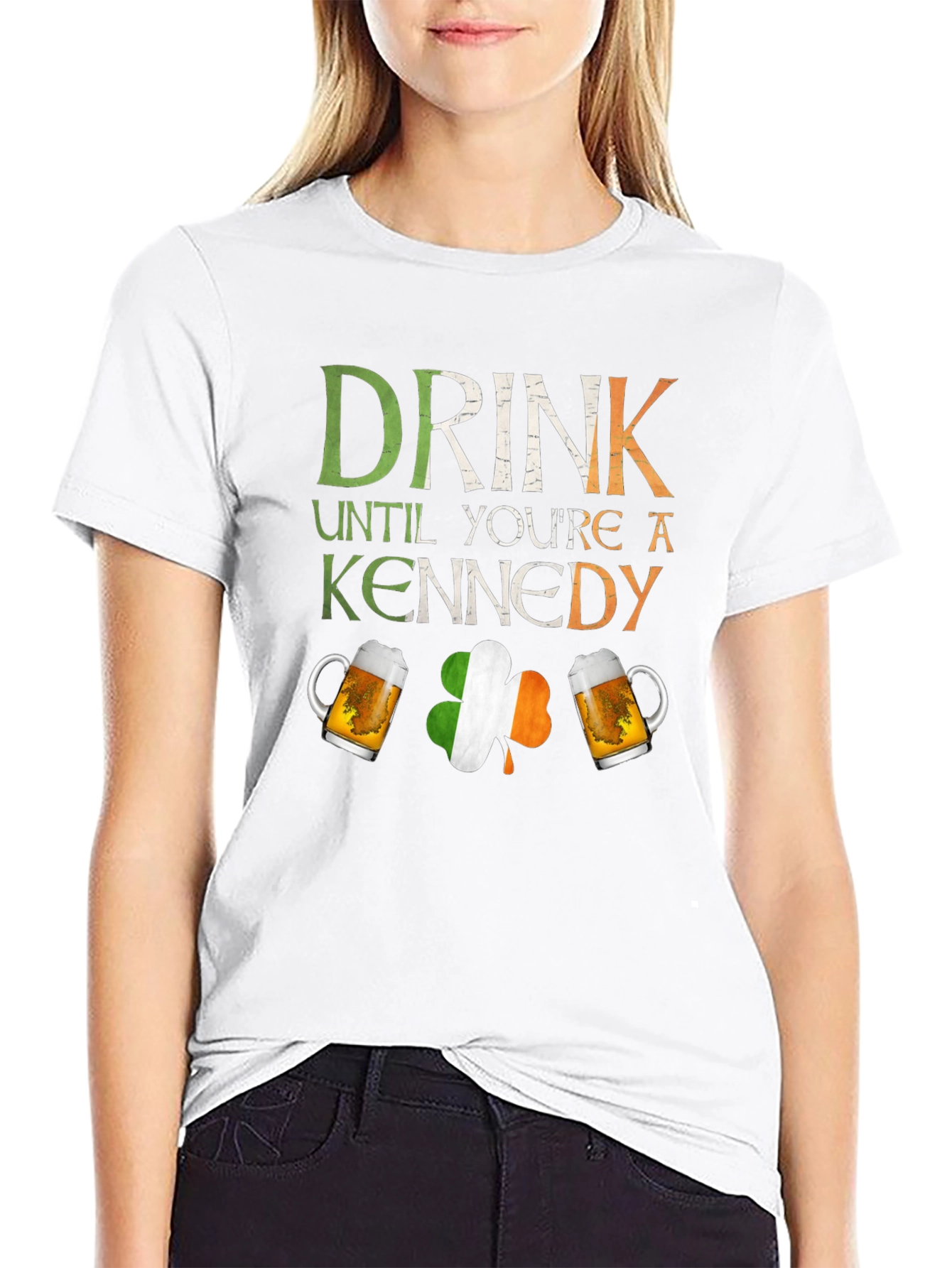 St. Patricks Day Irish Drink Kennedy T-Shirt