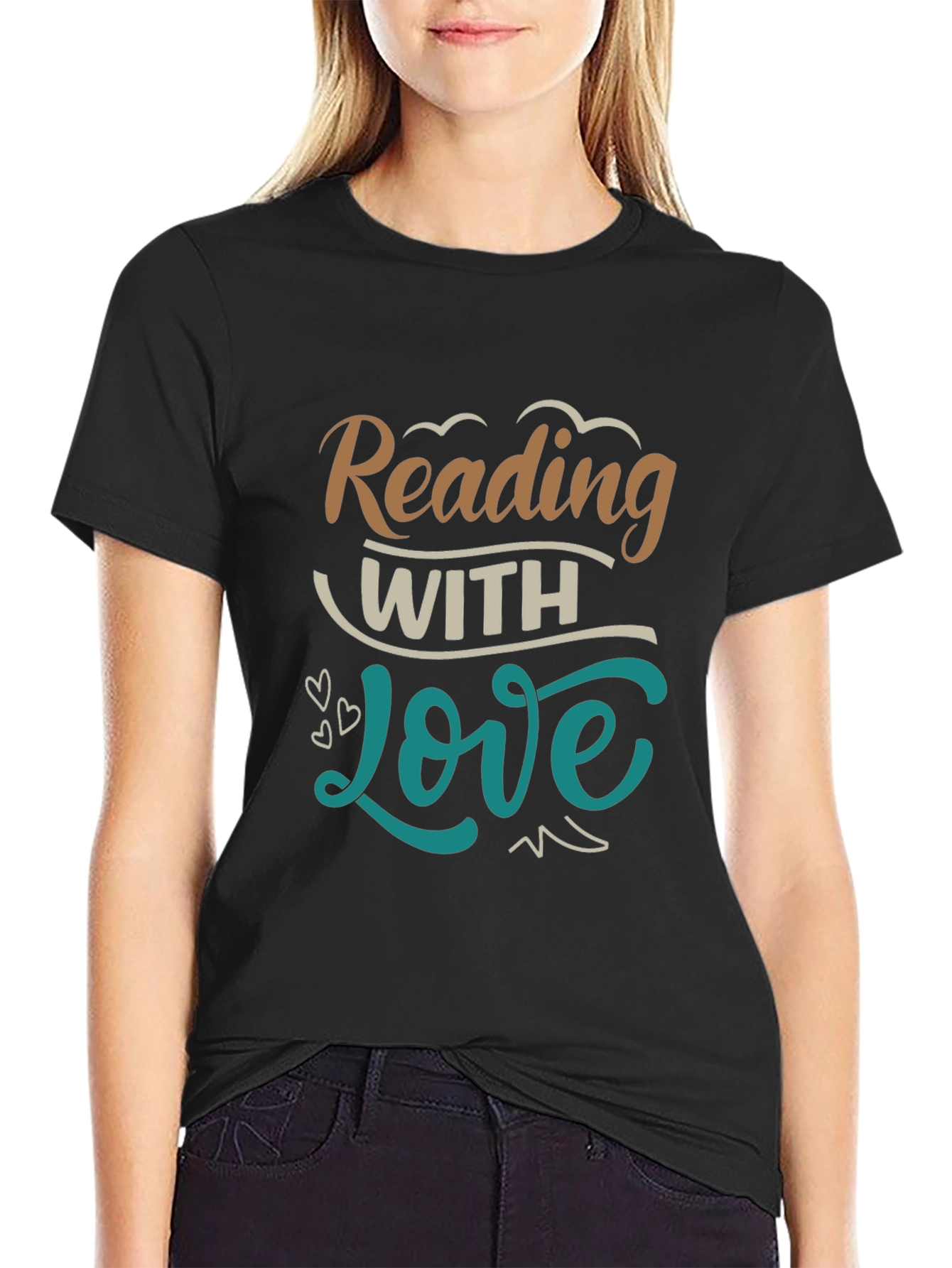 Reading With Love Graphic Tee